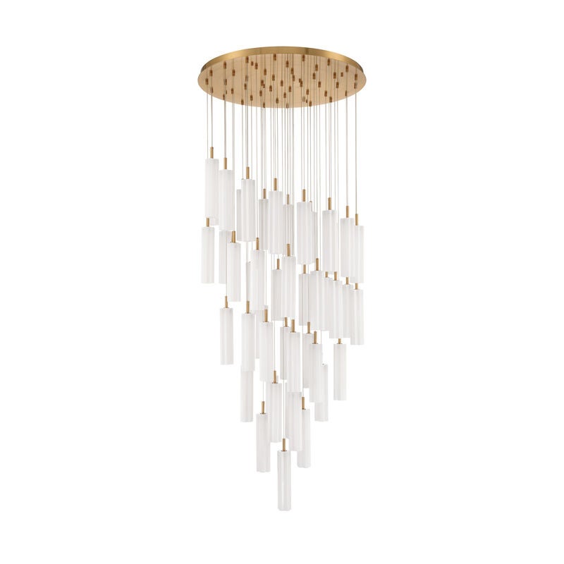 Addis 36 Inch Multi Light Pendant by Crystorama