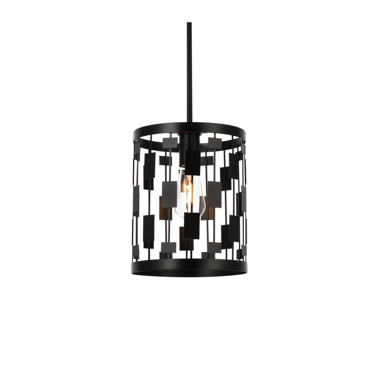 Elegant Lighting Levante 9 Inch Mini Pendant