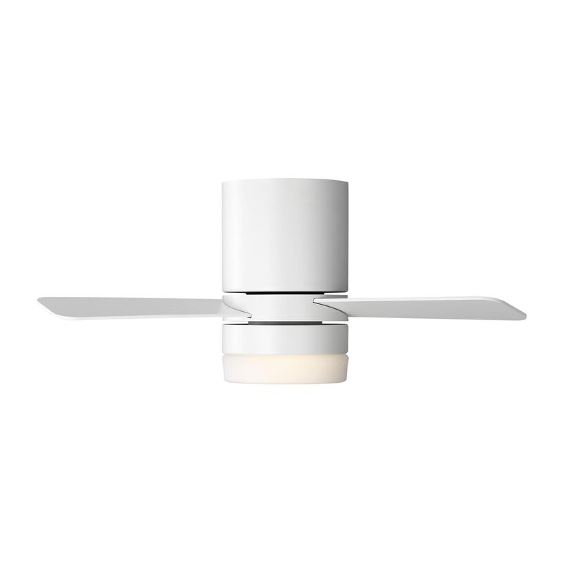 Era Hugger 32 Inch Flush Mount Fan with Light Kit by Generation Lighting
