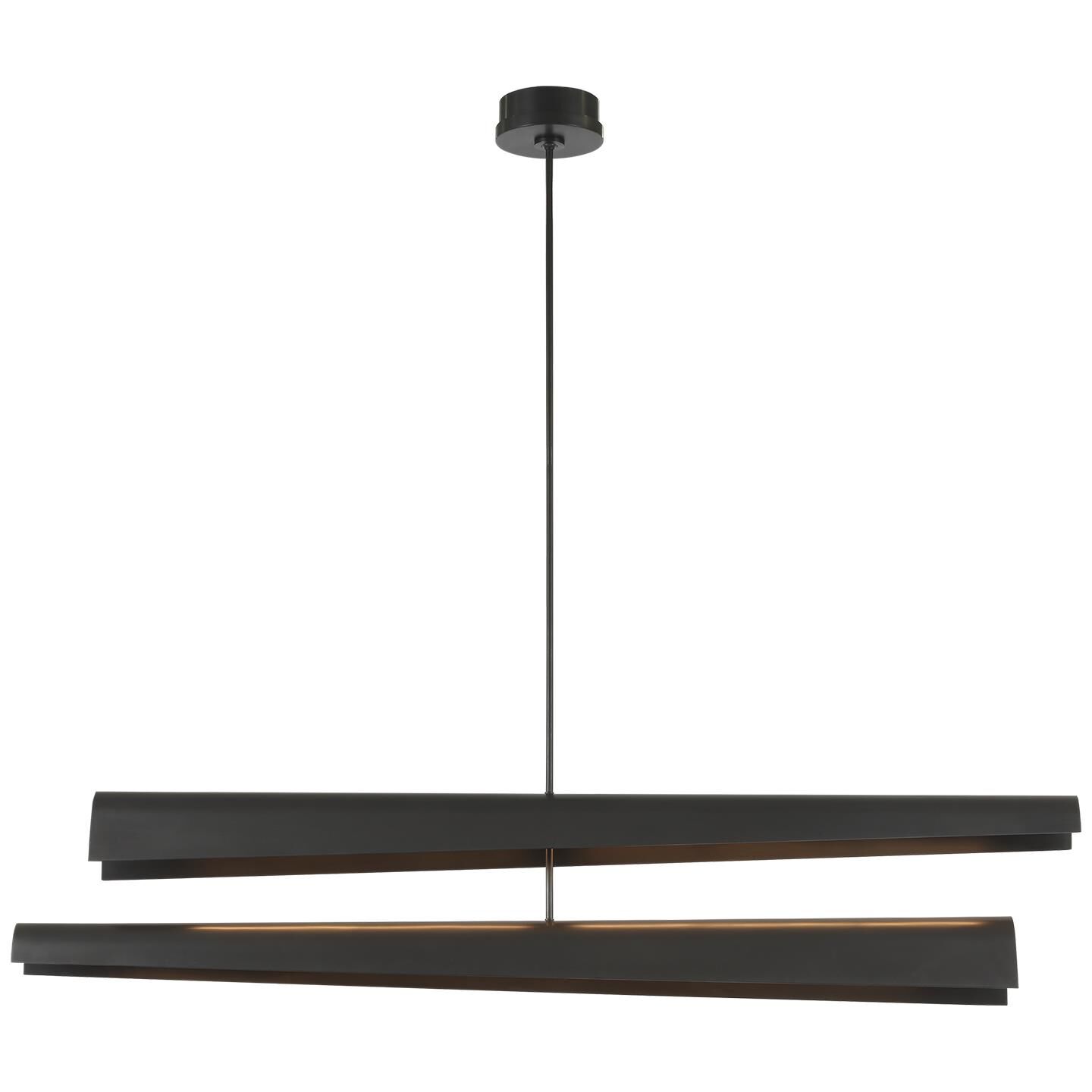 Kelly Wearstler Piel 52 Inch Linear Suspension Light by Visual Comfort Signature