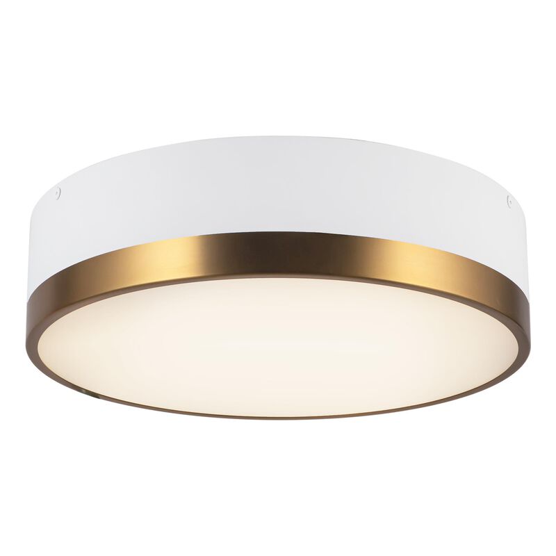 Brisbane 16 Inch 3 Light Flush Mount by Alora Mood