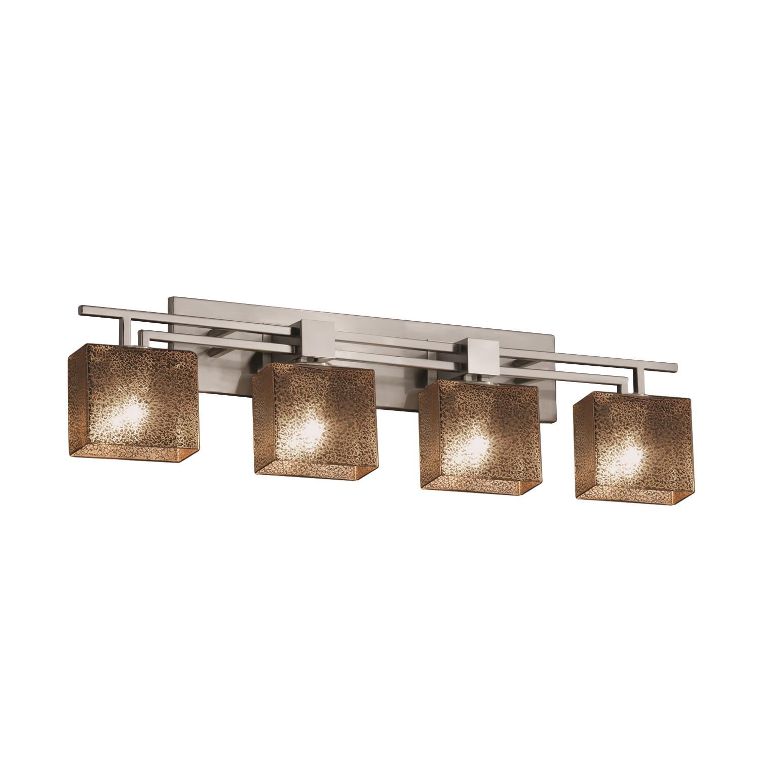 Fusion 36 Inch 4 Light Bath Vanity Light by Justice Design Group