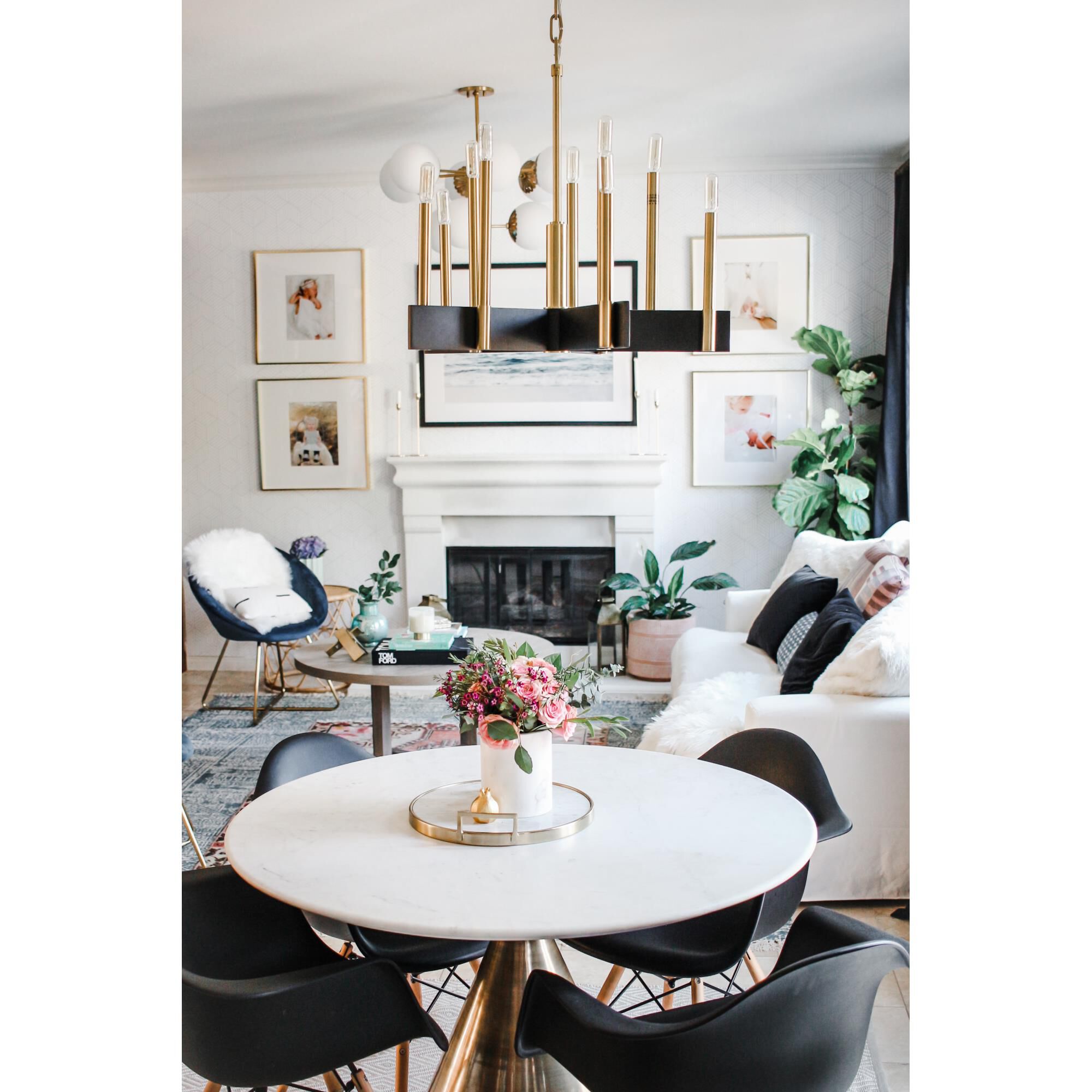 Abrams 23.75 Inch Chandelier by Hudson Valley Lighting