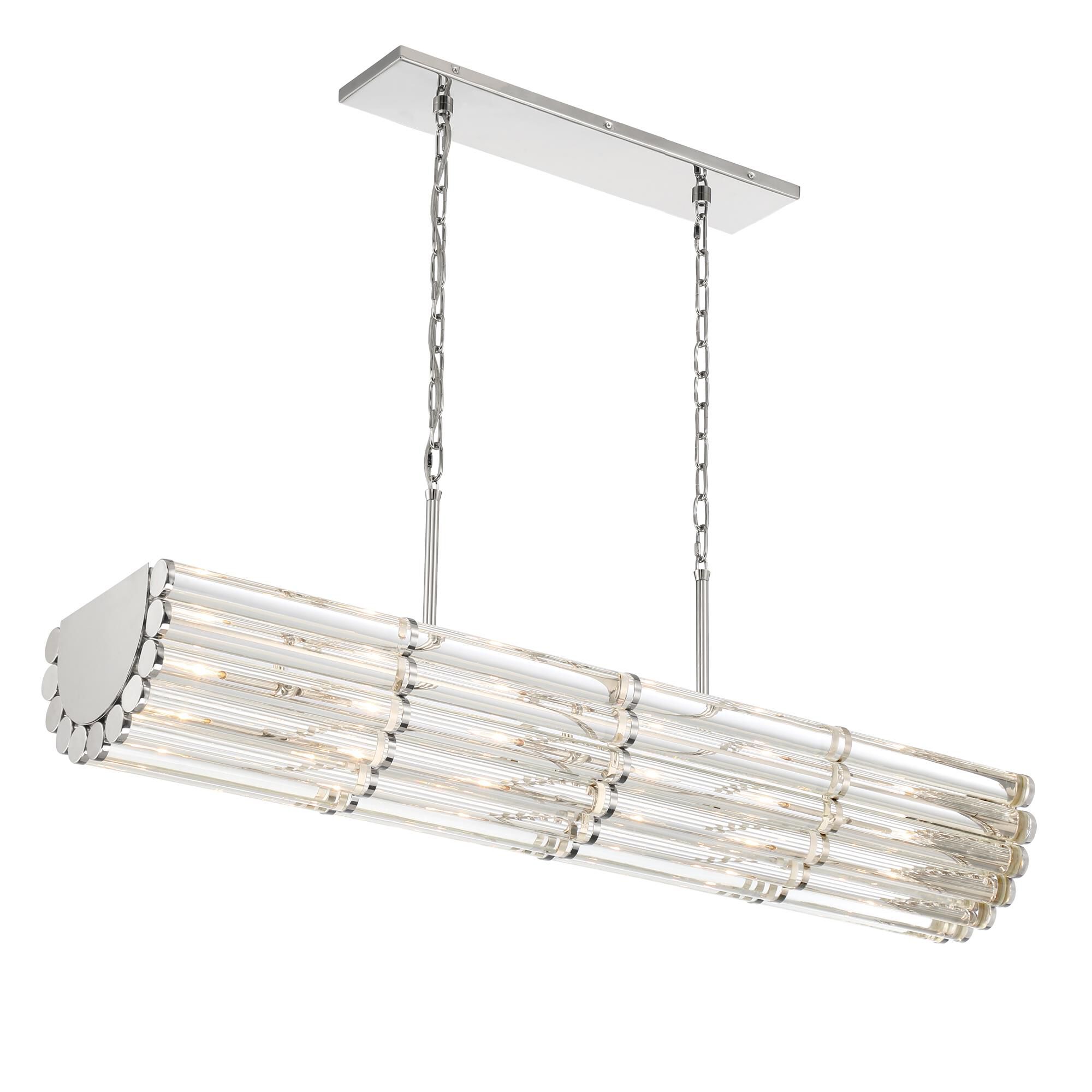 Libby Langdon Elliot 48 Inch 6 Light Chandelier by Crystorama