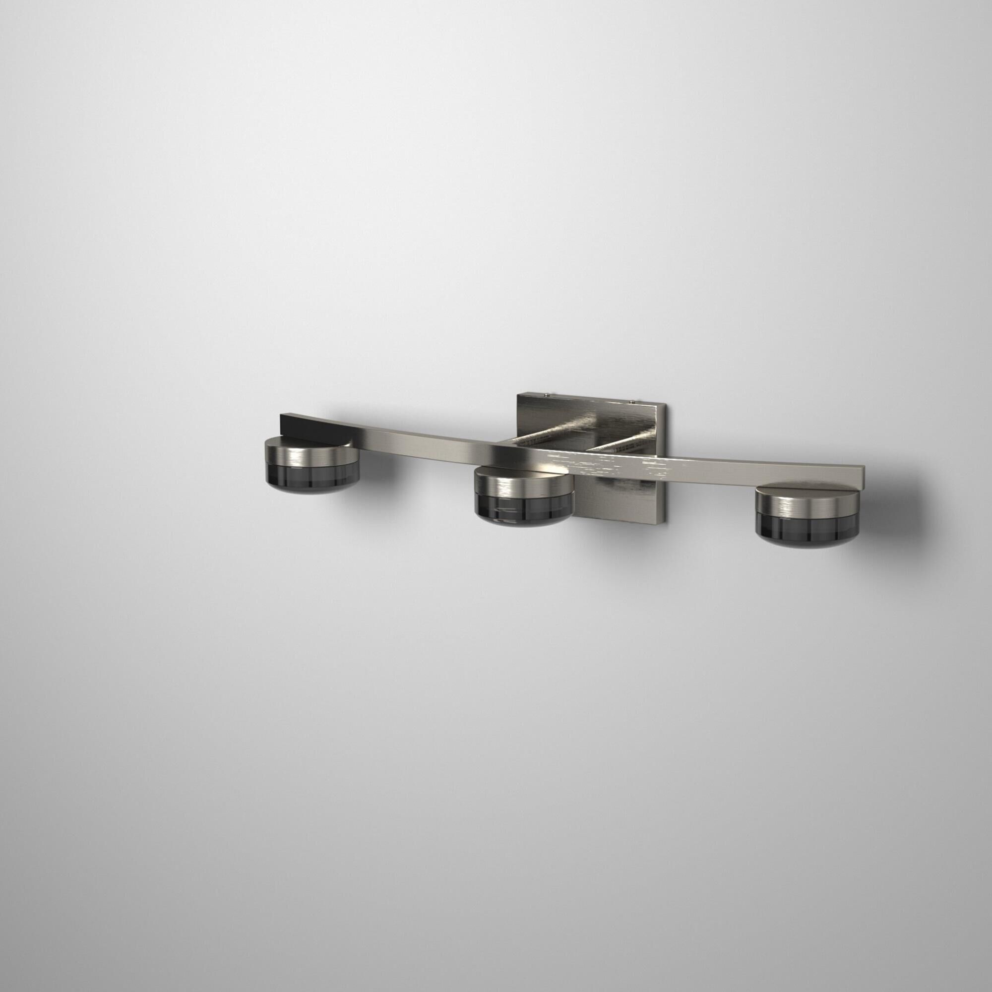 Shown in Brushed Nickel finish and Opal Artisan glass