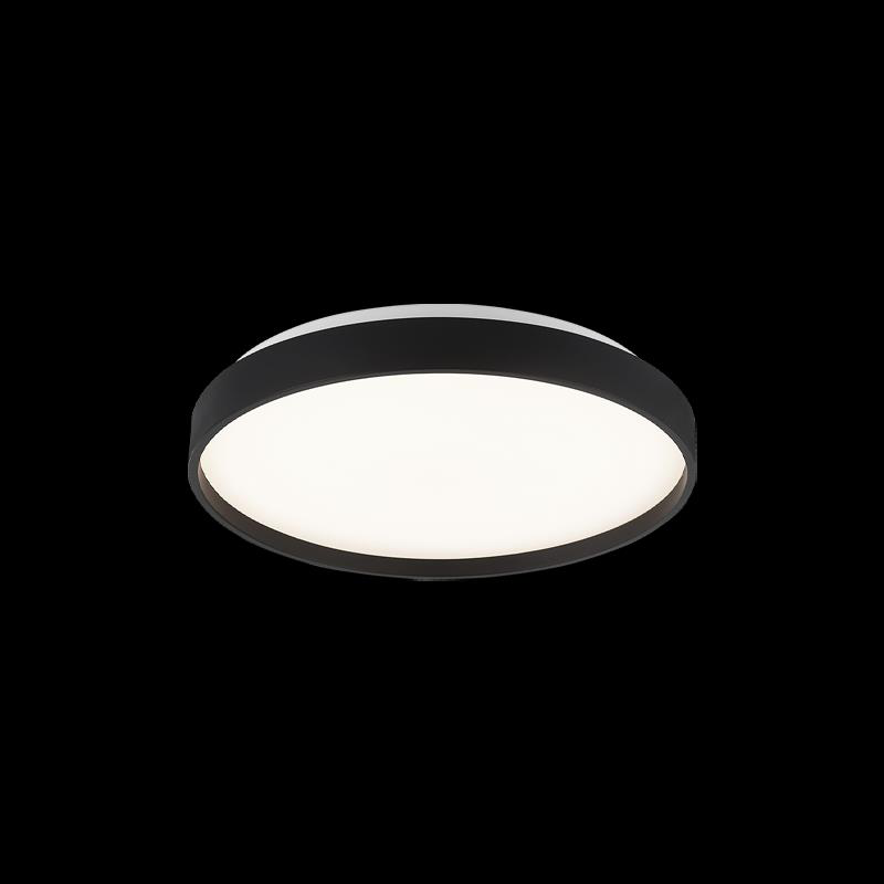 Shown in Black finish and White Acrylic glass