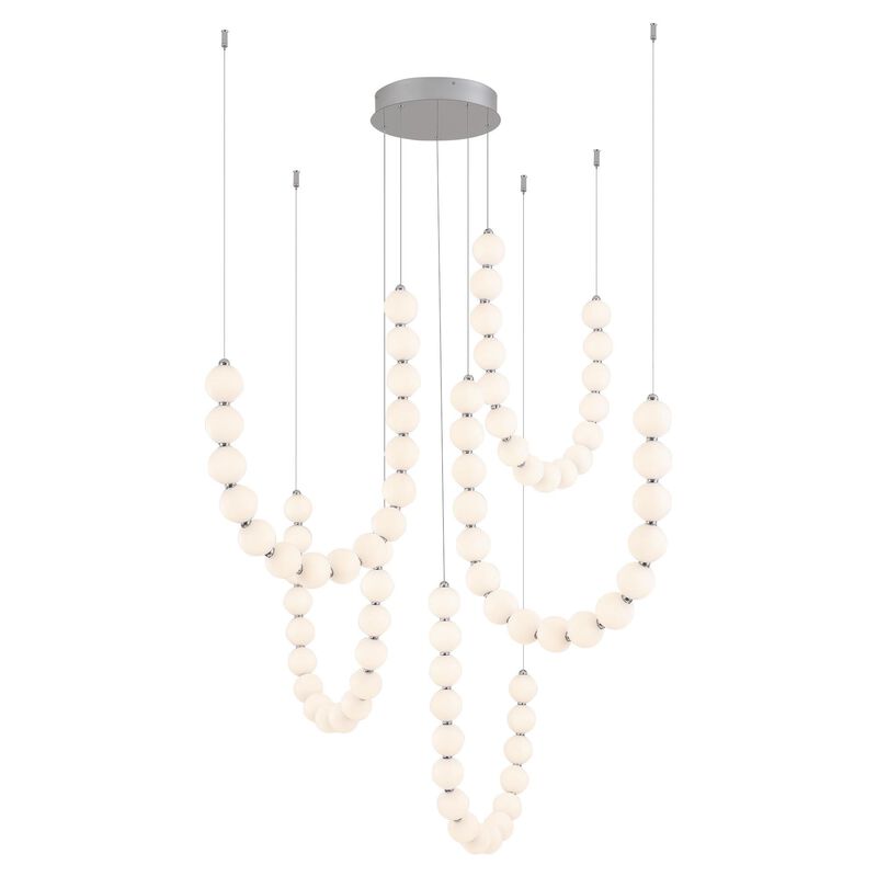 Ryan Pauly Akoya 13 Inch Multi Light Pendant by Alora Lighting