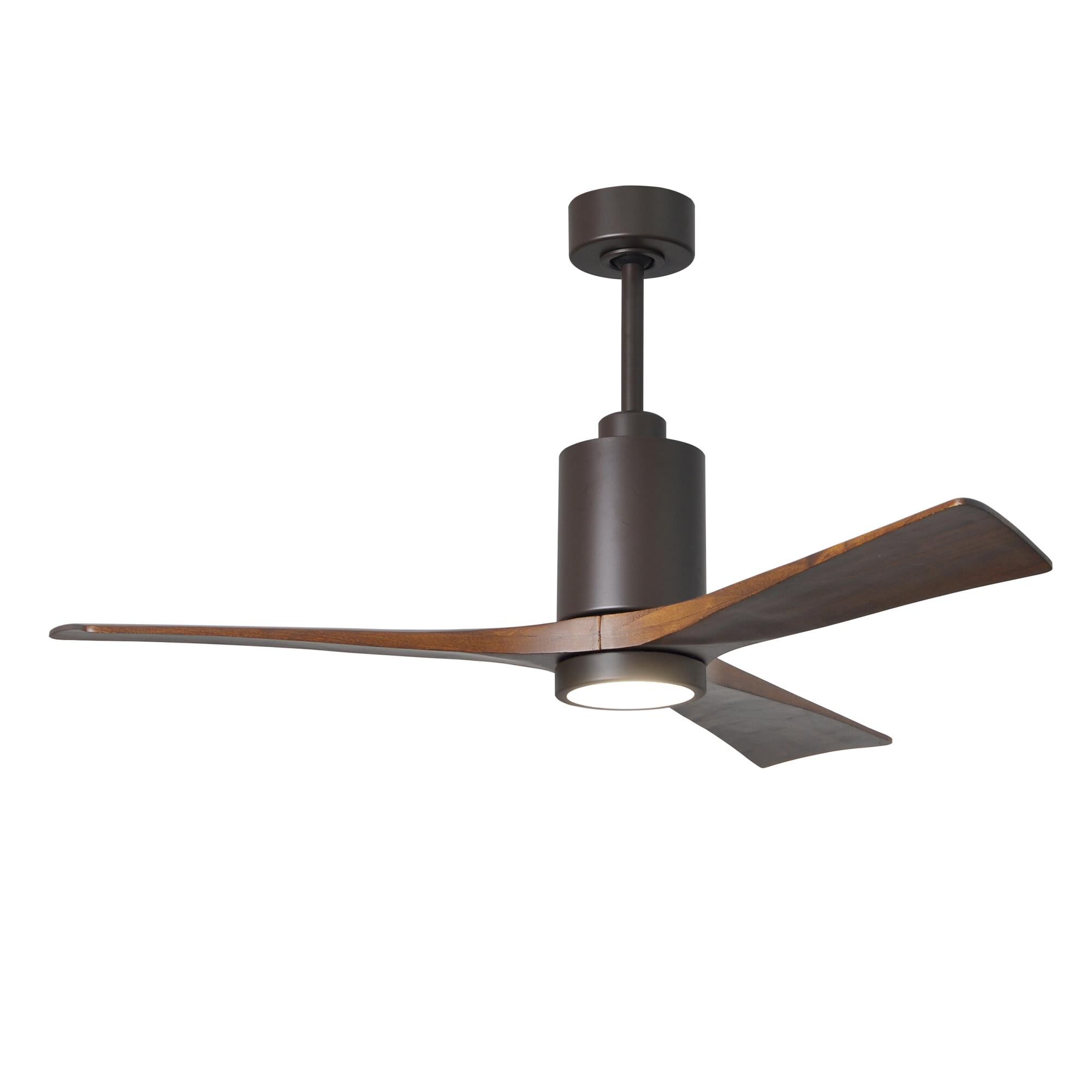 Patricia 52 Inch Ceiling Fan with Light Kit by Matthews Fan Company