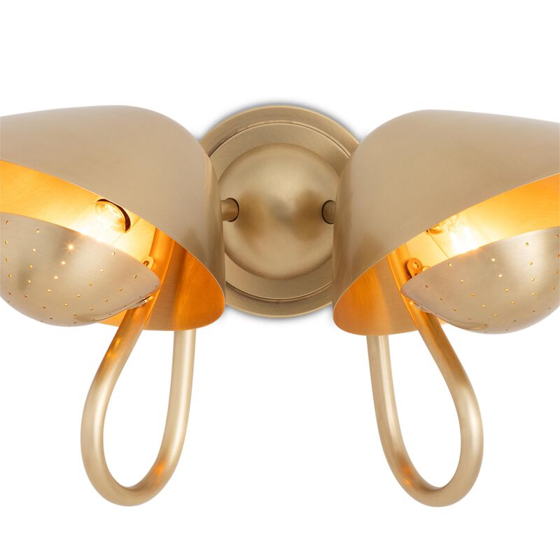 Keaton Medium 2 Light Wall Sconce by Regina Andrew