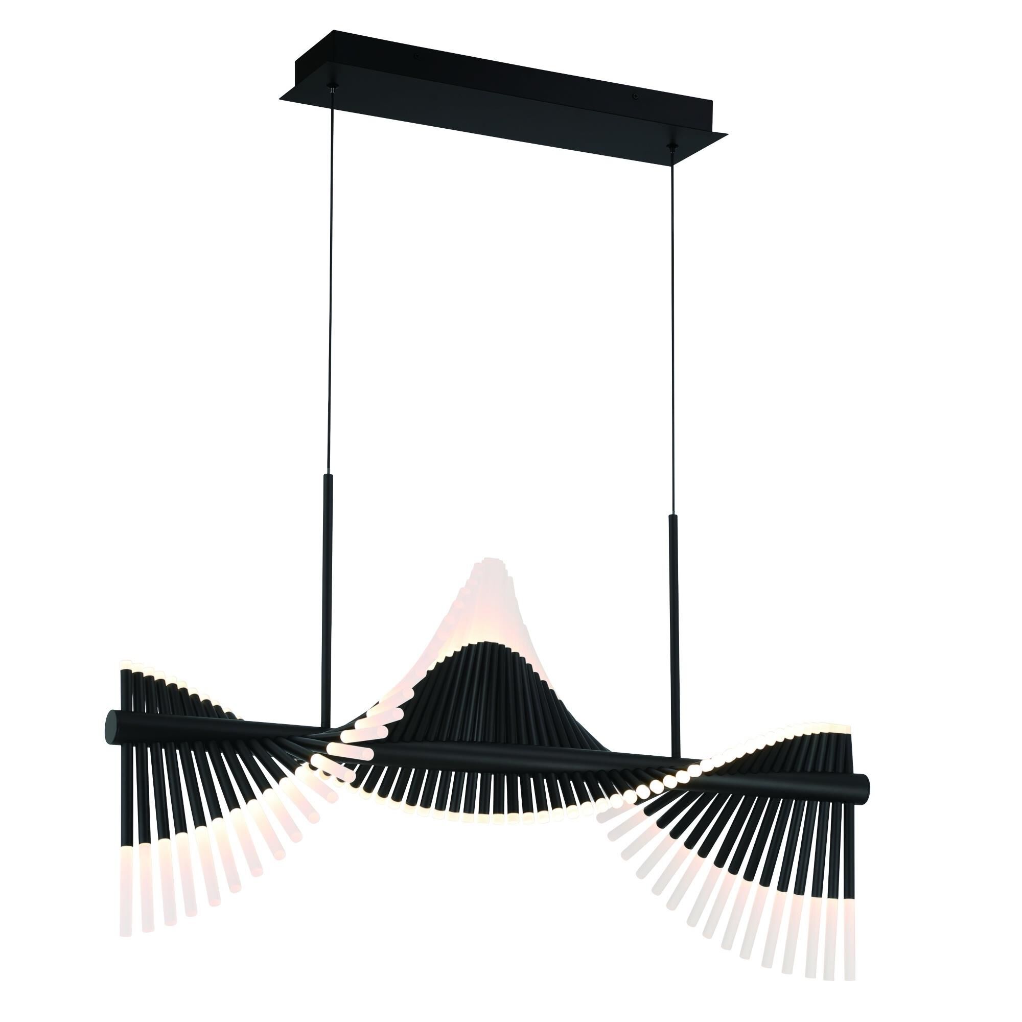Shown in Black finish and Acrylic shade