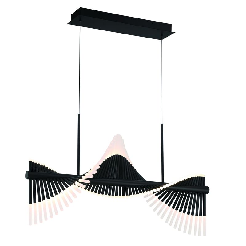 Voltik Small Linear Chandelier by Eurofase Lighting