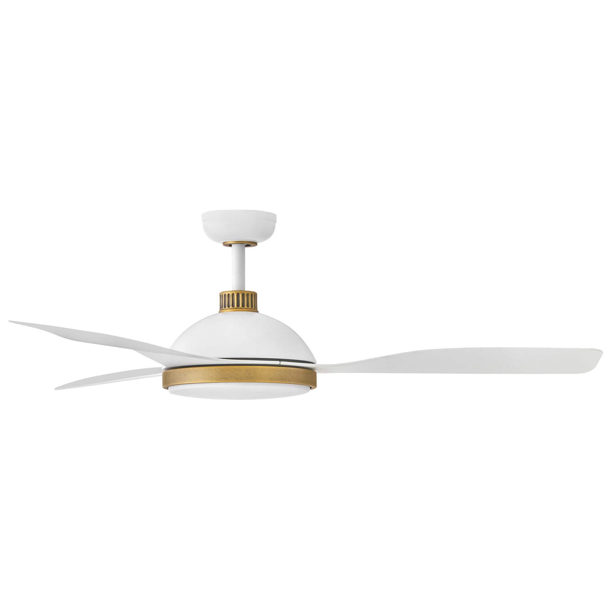 Shown in Matte White finish and White Polycarbonate glass