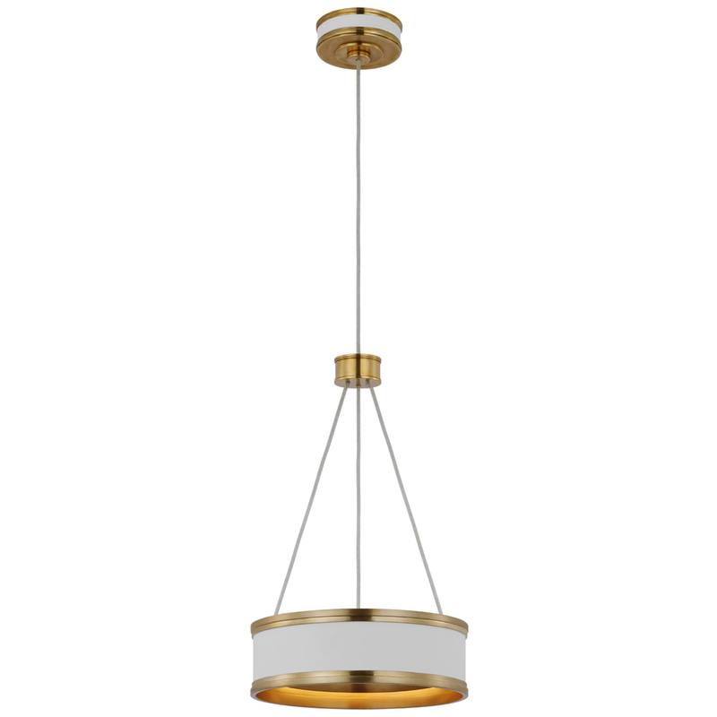 Visual Comfort Signature Collection Chapman & Myers Connery 10 Inch LED Mini Pendant