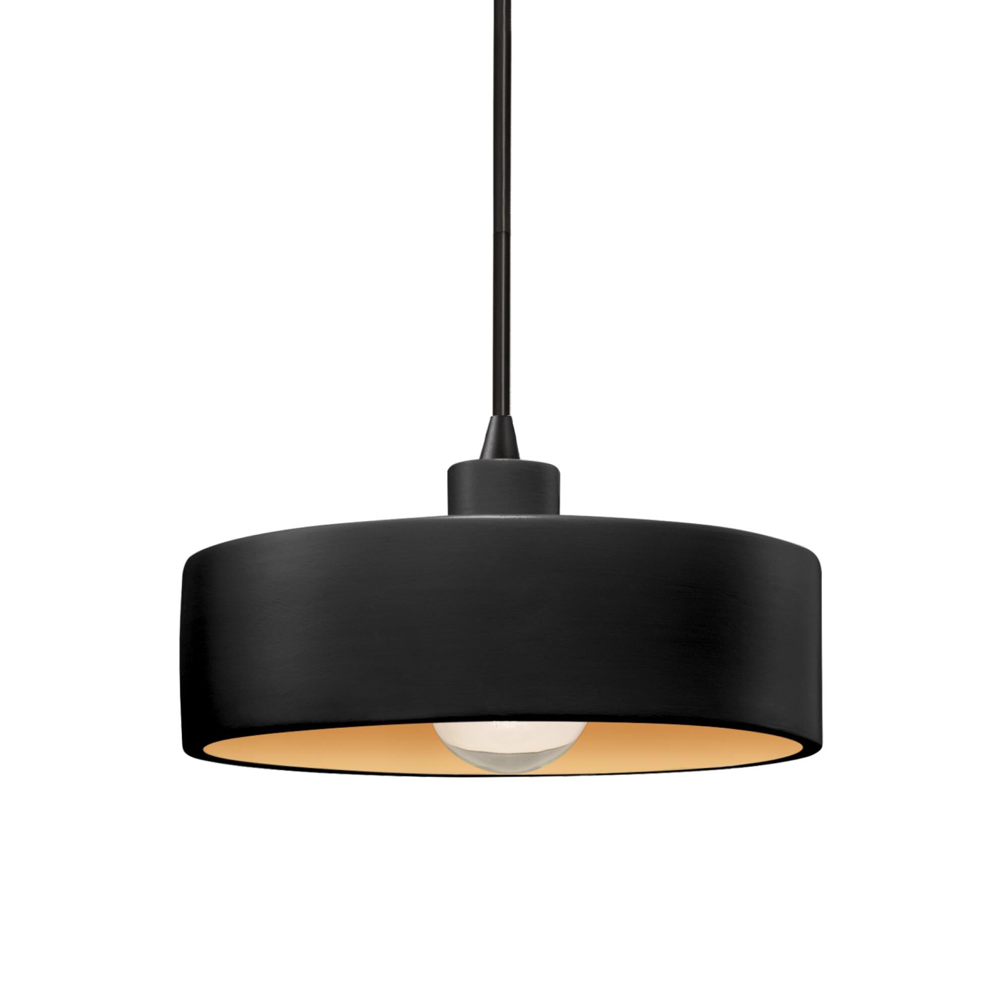 Justice Design Group Radiance 12 Inch Mini Pendant