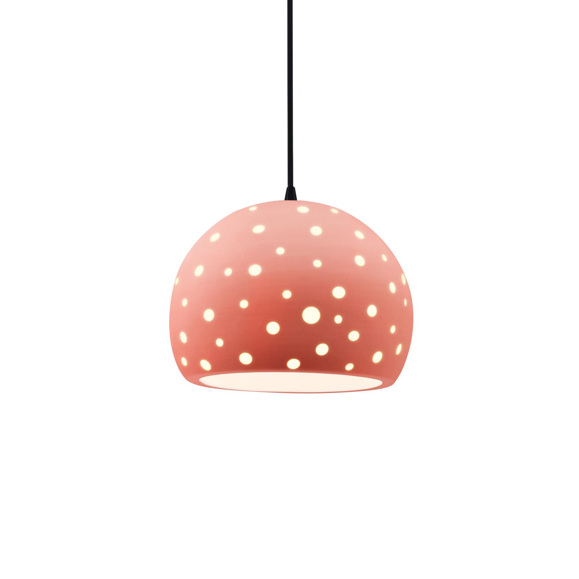 Shown in Matte Black finish and Gloss Blush shade