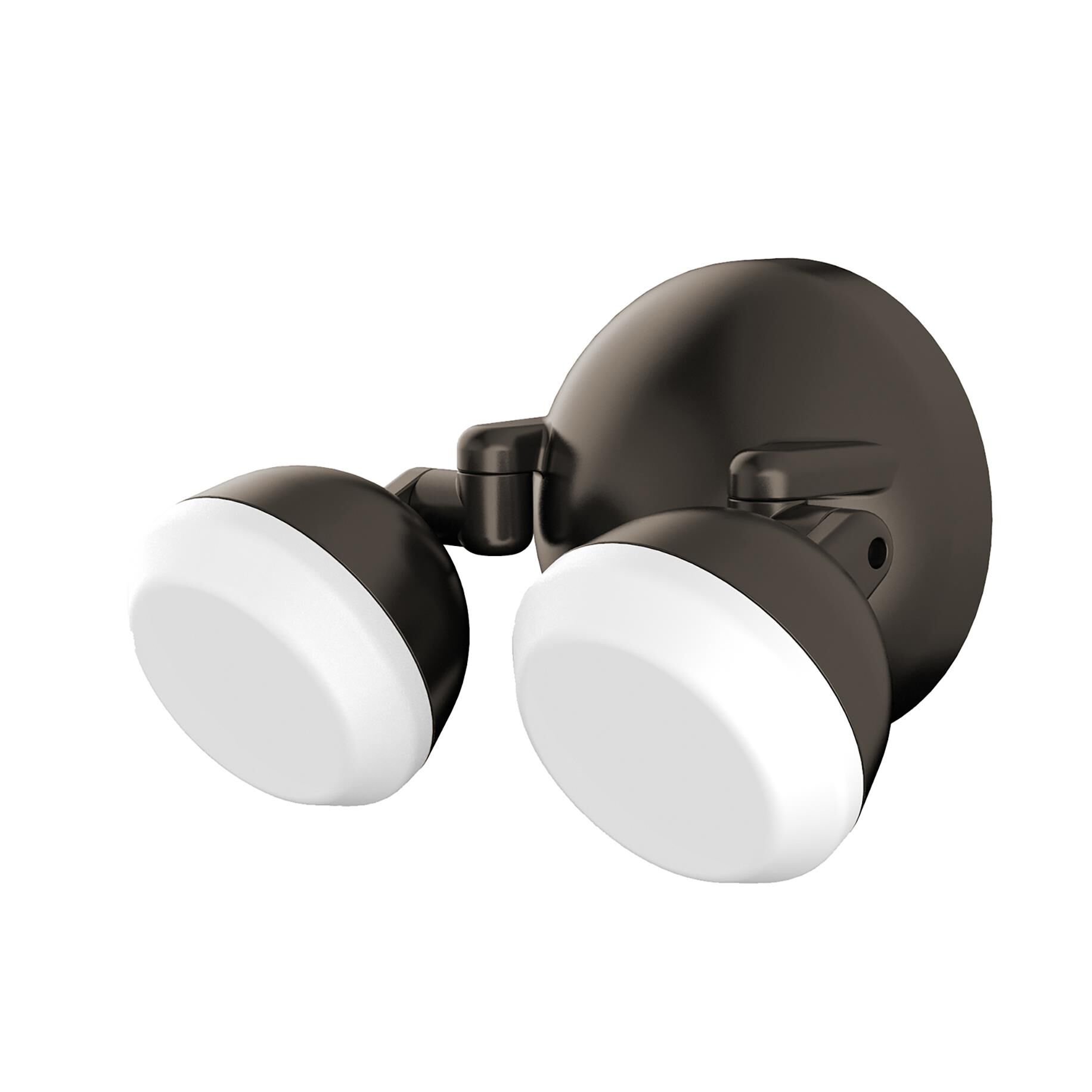 Shown in Bronze finish and White shade