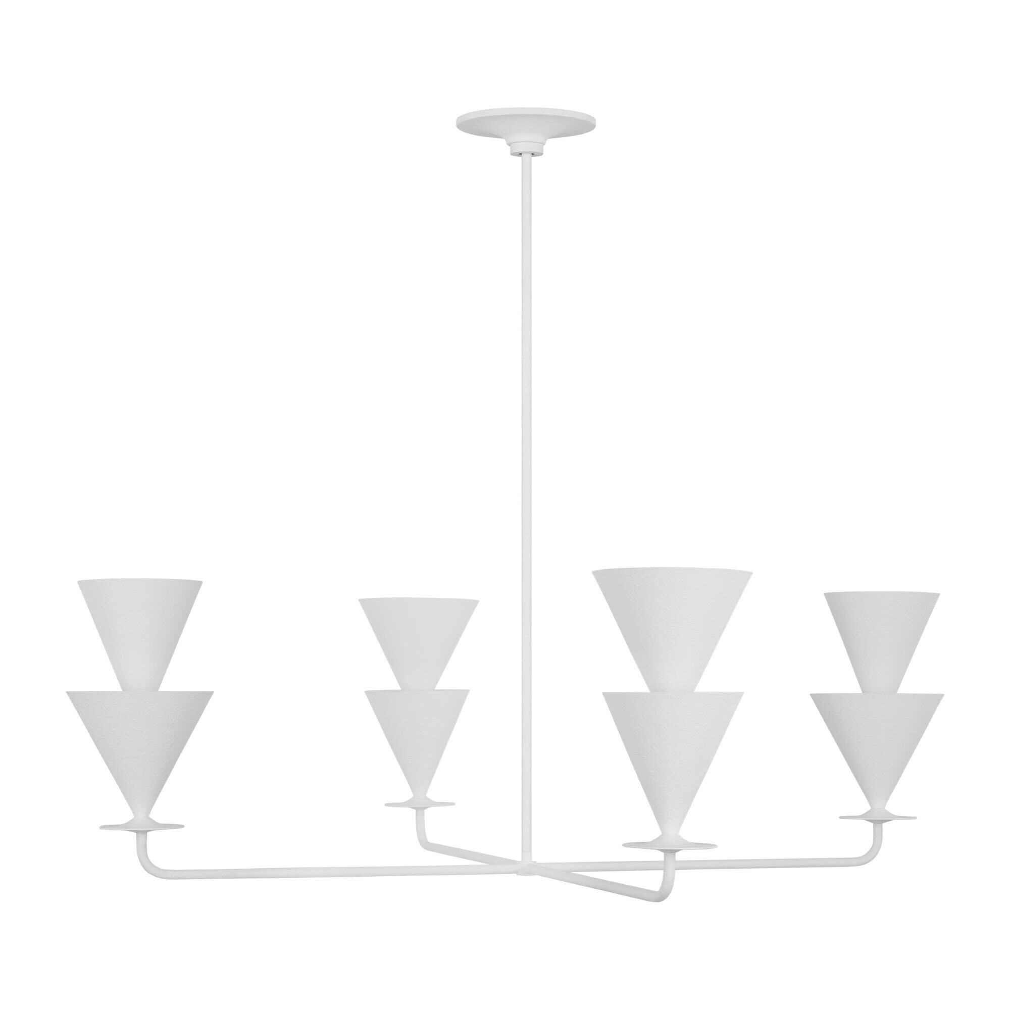 Shown in Cast Plaster finish and Cast Plaster Steel s shade