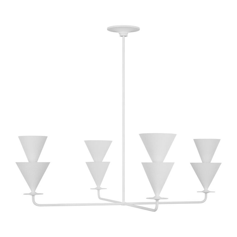 Christiane Lemieux Cornet 46 Inch 4 Light Chandelier by Visual Comfort Studio Collection