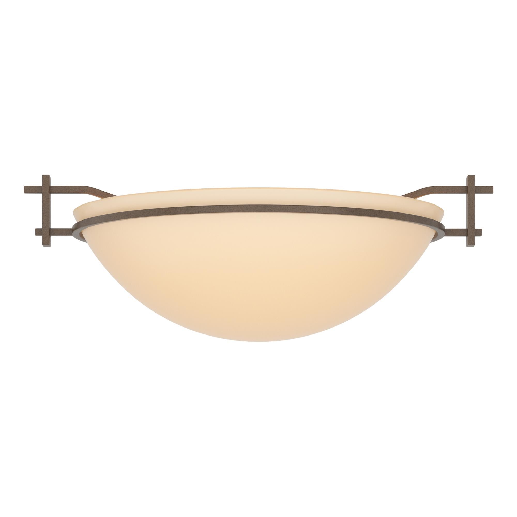 Moonband 11 Inch 1 Light Semi Flush Mount by Hubbardton Forge