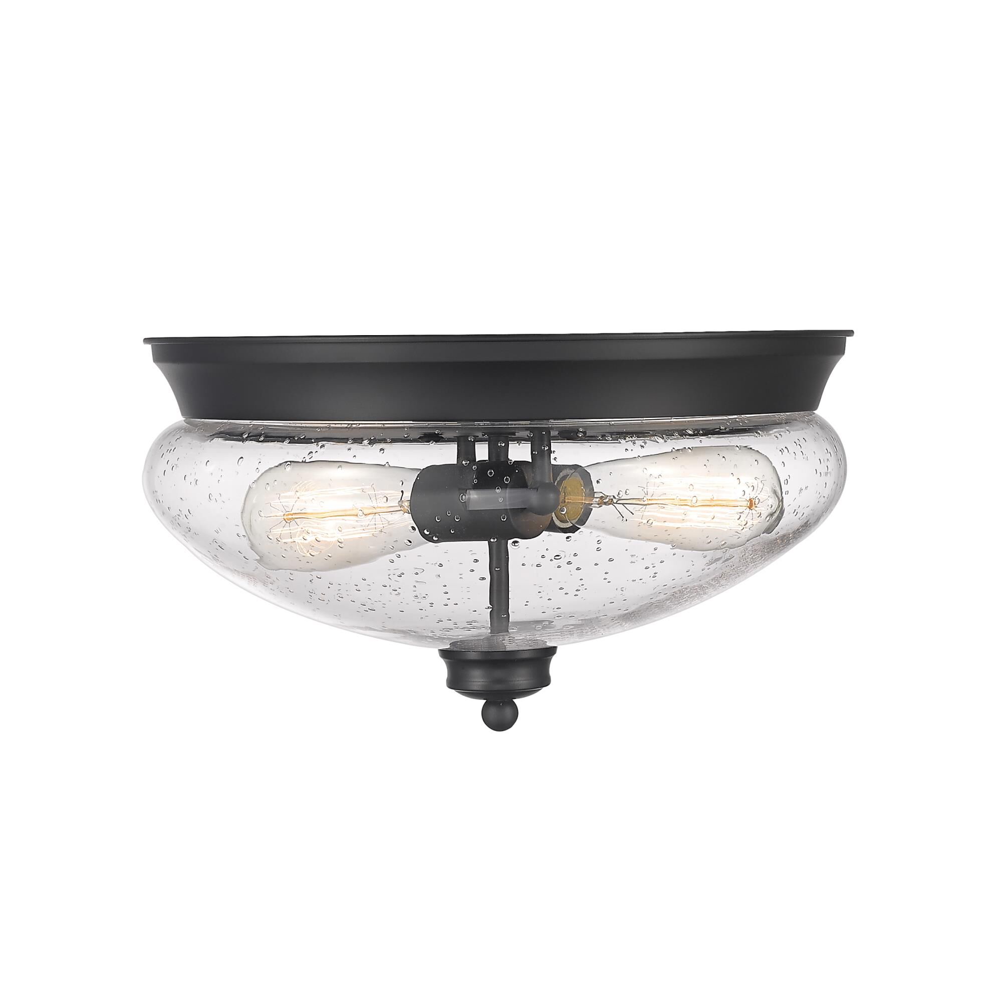 Amon 13 Inch 2 Light Flush Mount by Z-Lite