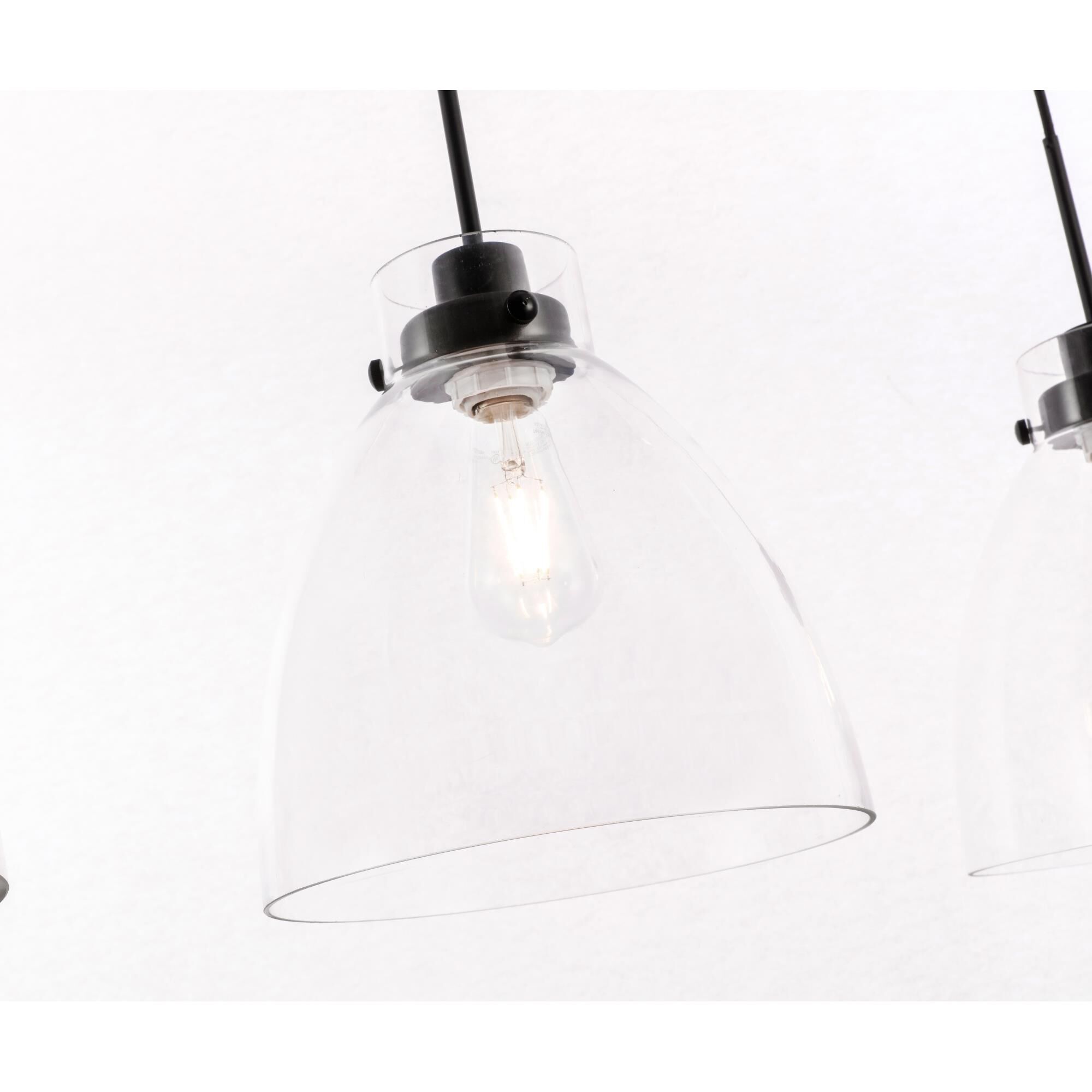 Frey 42 Inch 3 Light Linear Suspension Light by Elegant Lighting