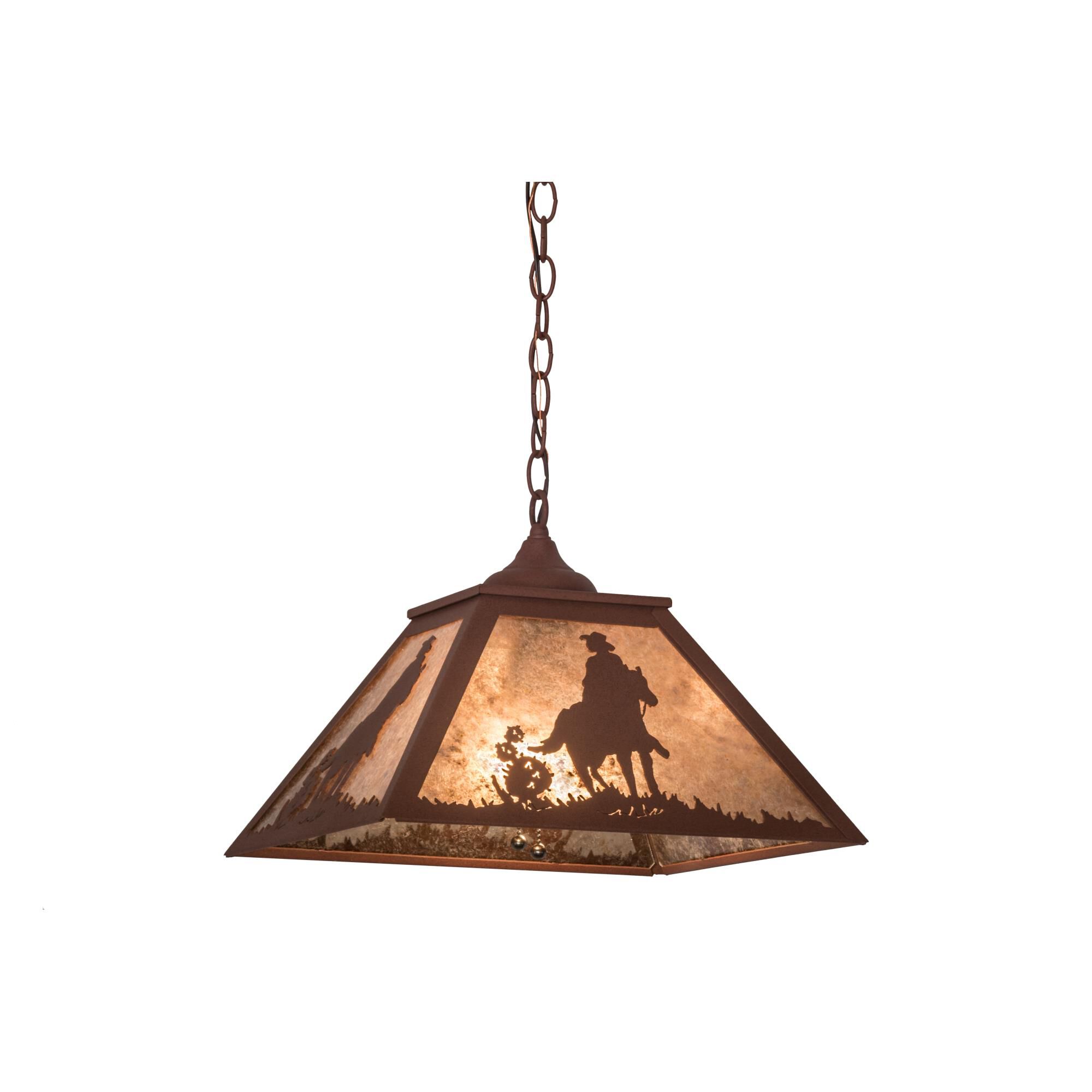 Cowboy 22 Inch Large Pendant by Meyda Lighting