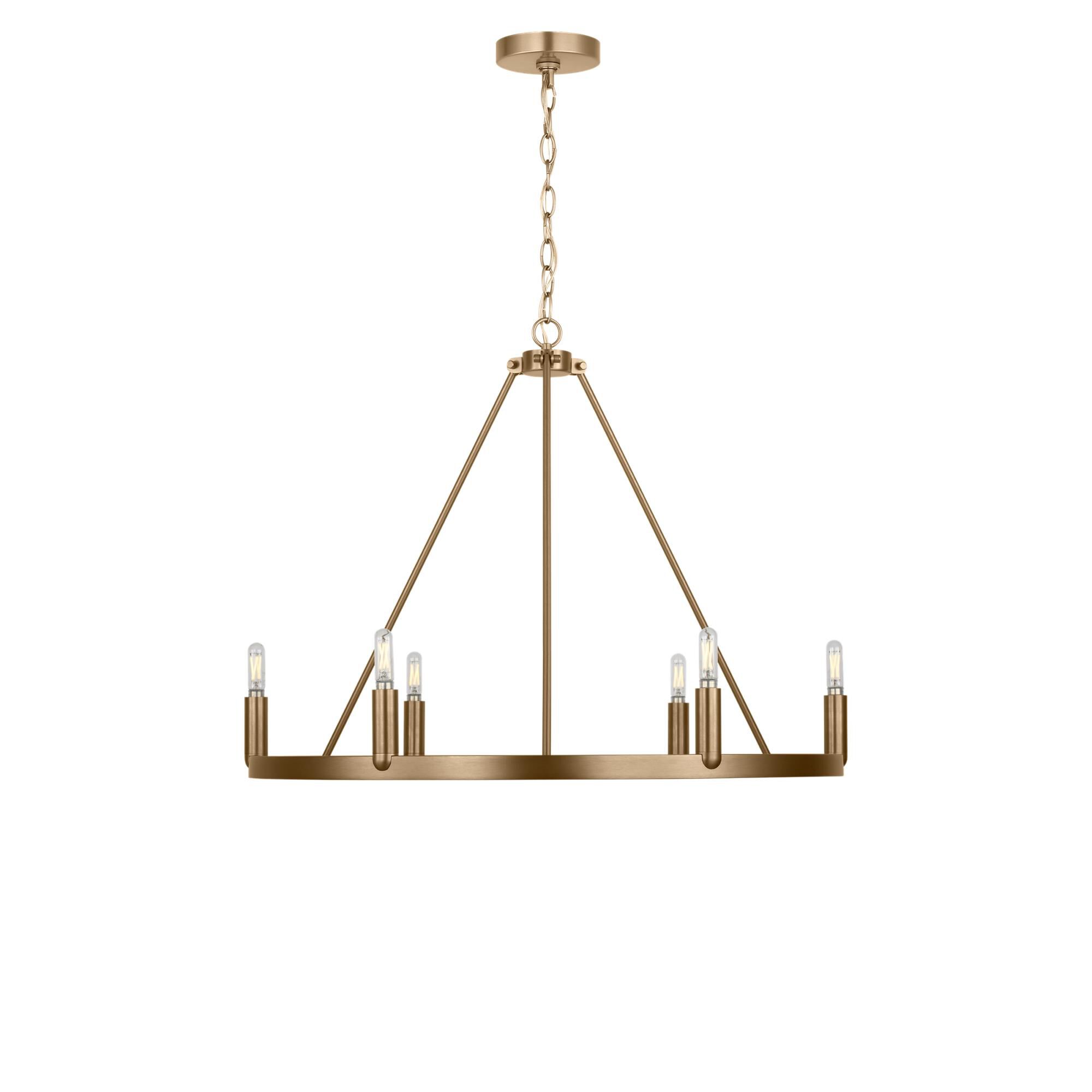 Shown in Satin Brass finish