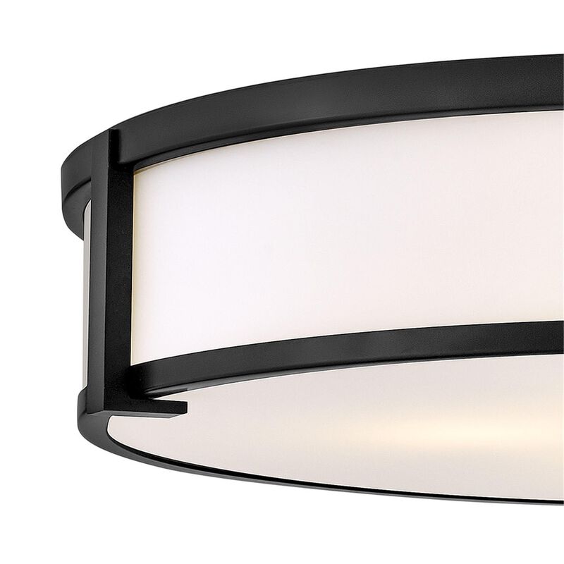 Lowell 16 Inch 3 Light Flush Mount by Hinkley