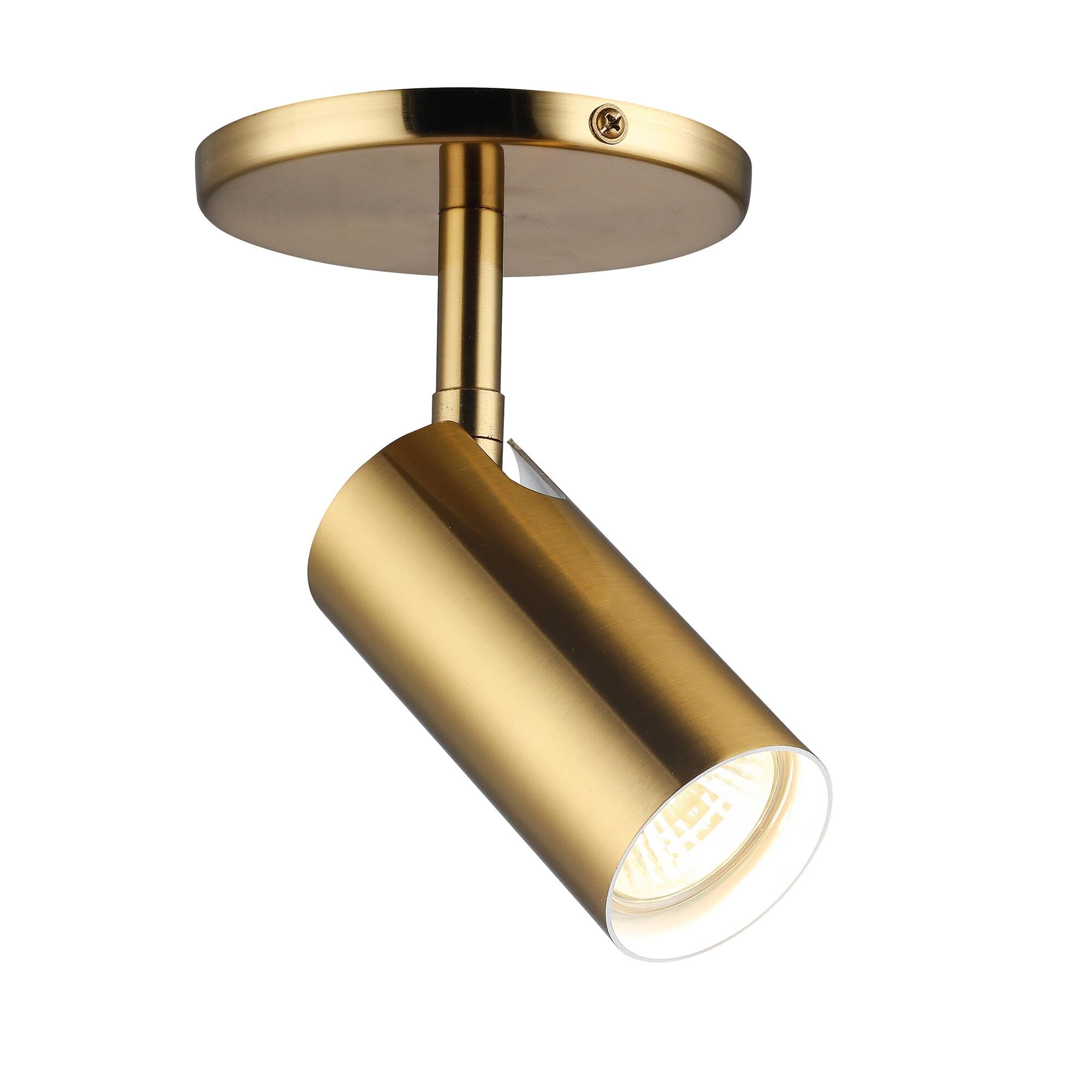 Stanly 4 Inch 1 Light Semi Flush Mount by Dainolite