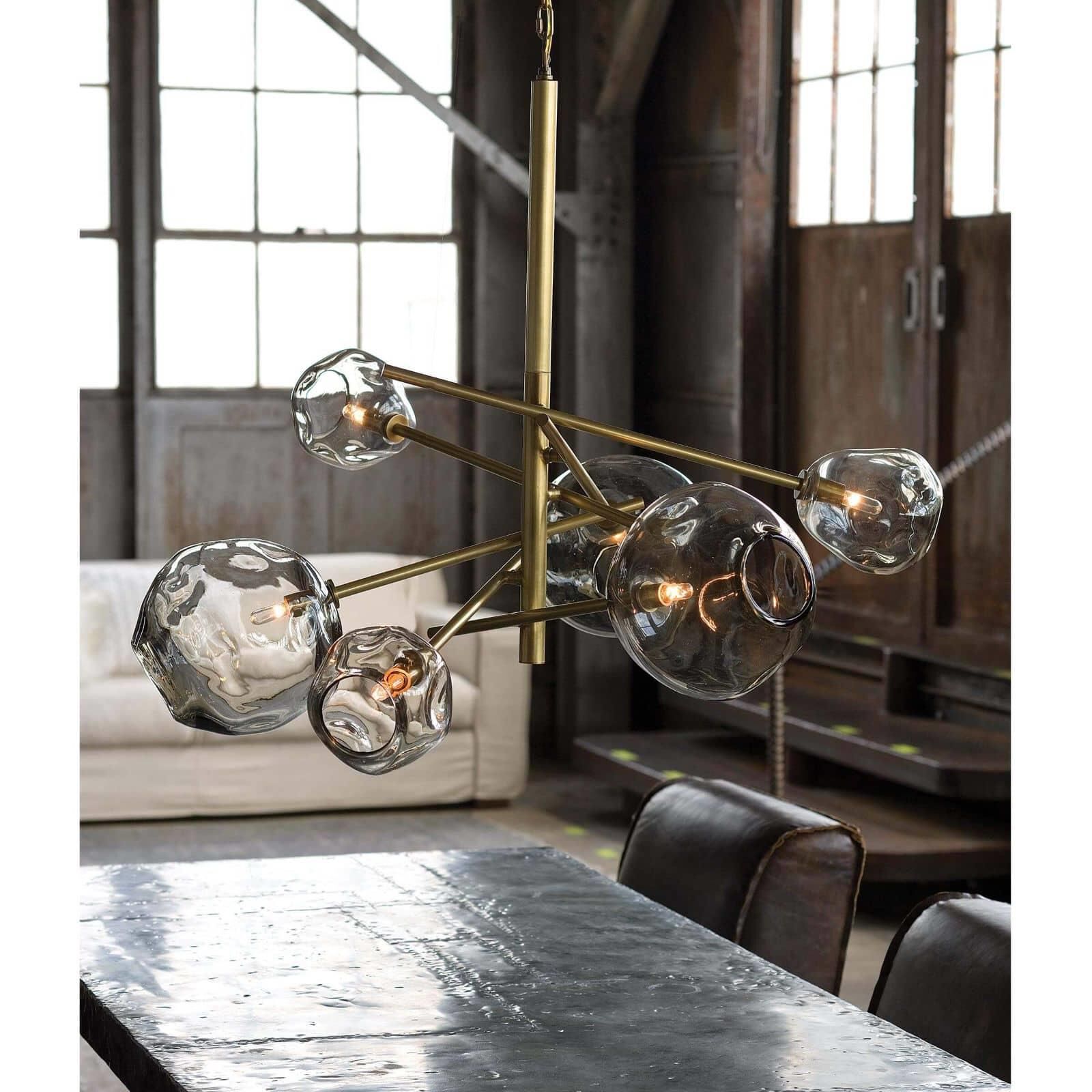 Molten 44 Inch Chandelier by Regina Andrew