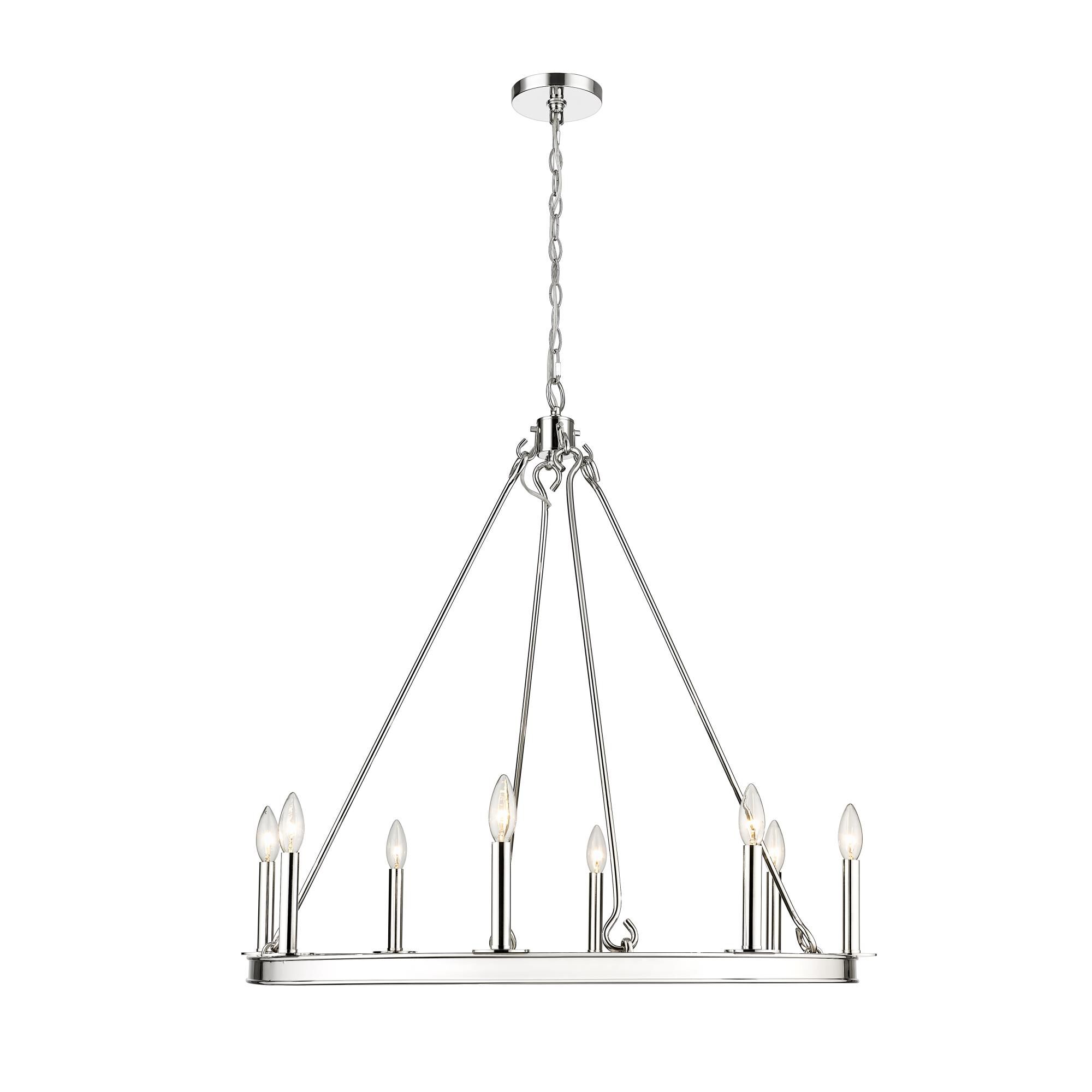 Barclay 33 Inch 8 Light Chandelier by Z-Lite