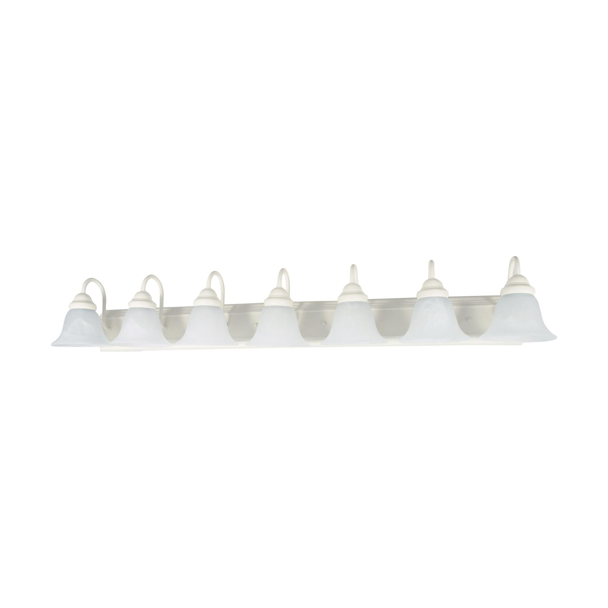 Ballerina 48 Inch 7 Light Bath Vanity Light by Nuvo Lighting