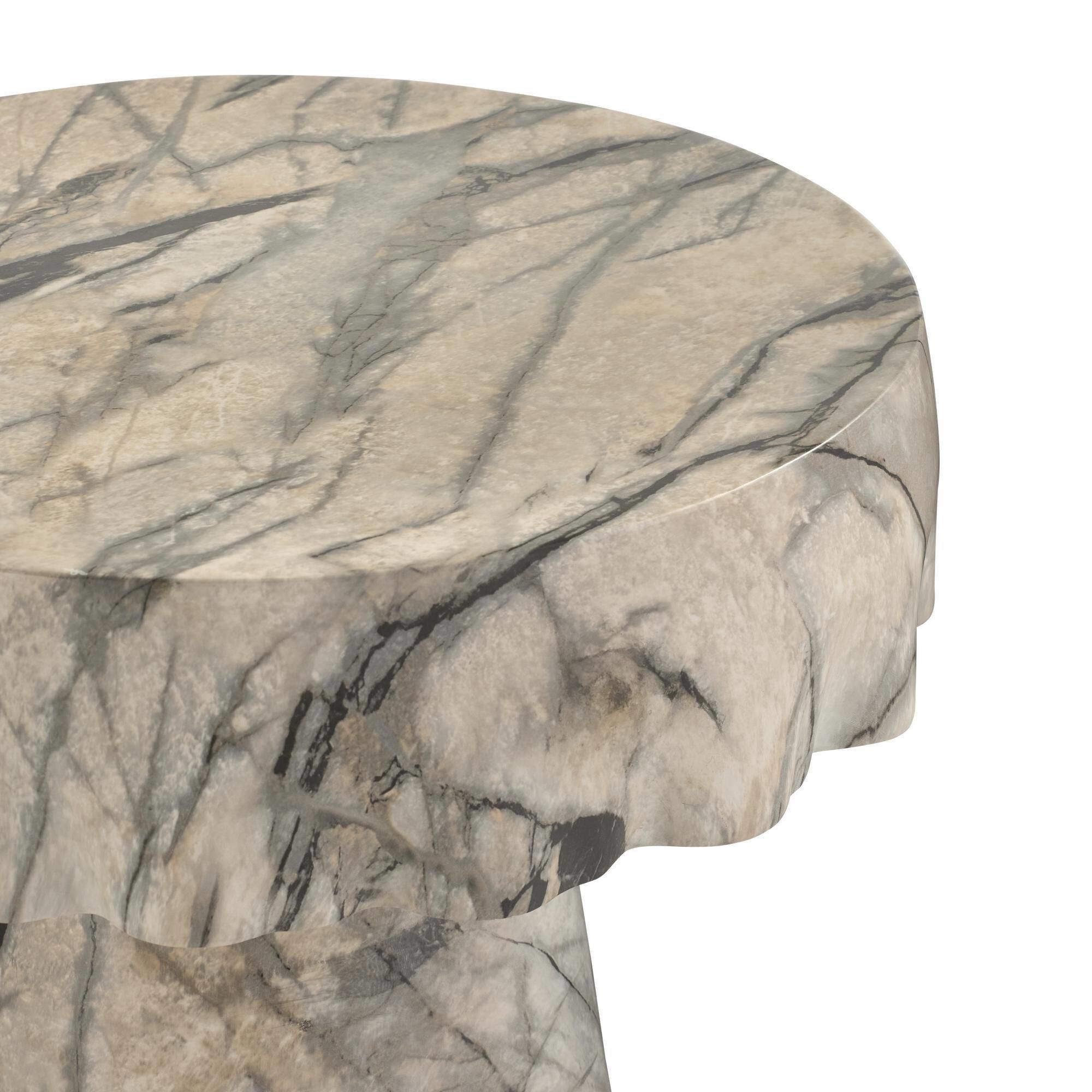 Shown in Mojave Faux Marble finish