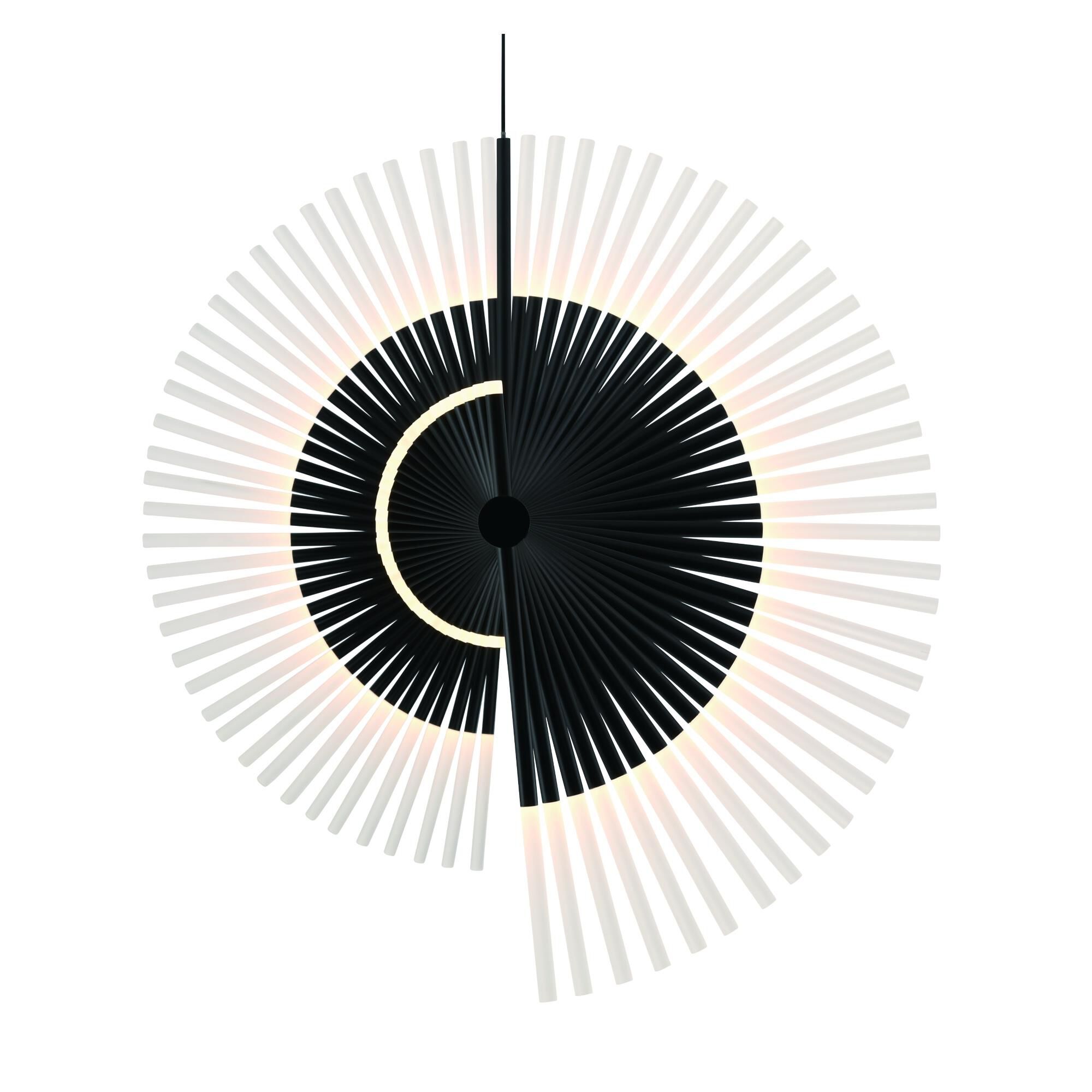 Shown in Black finish and Acrylic glass
