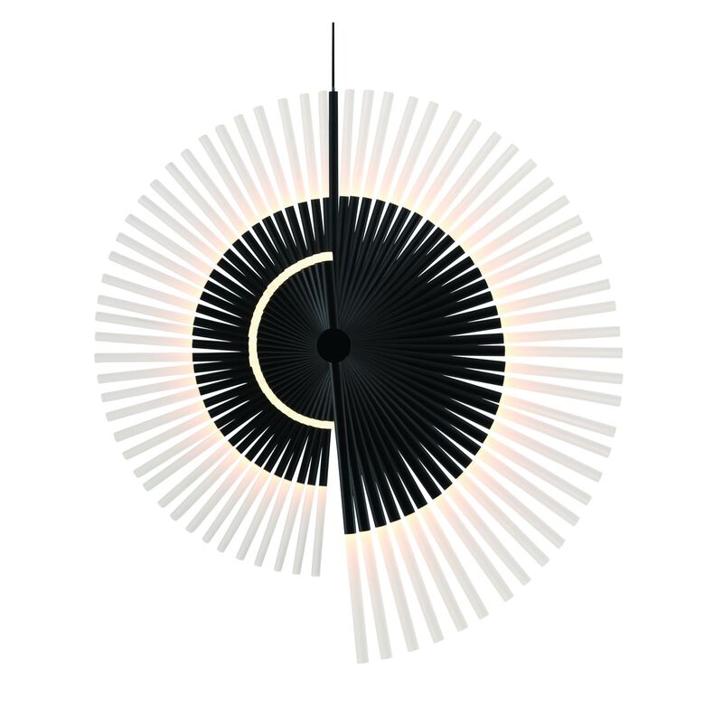 Voltik Large Linear Chandelier by Eurofase Lighting