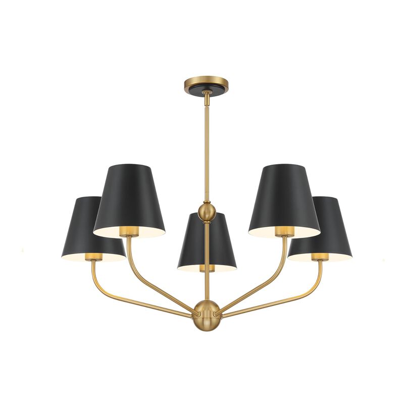 Xavier 28 Inch Chandelier by Crystorama