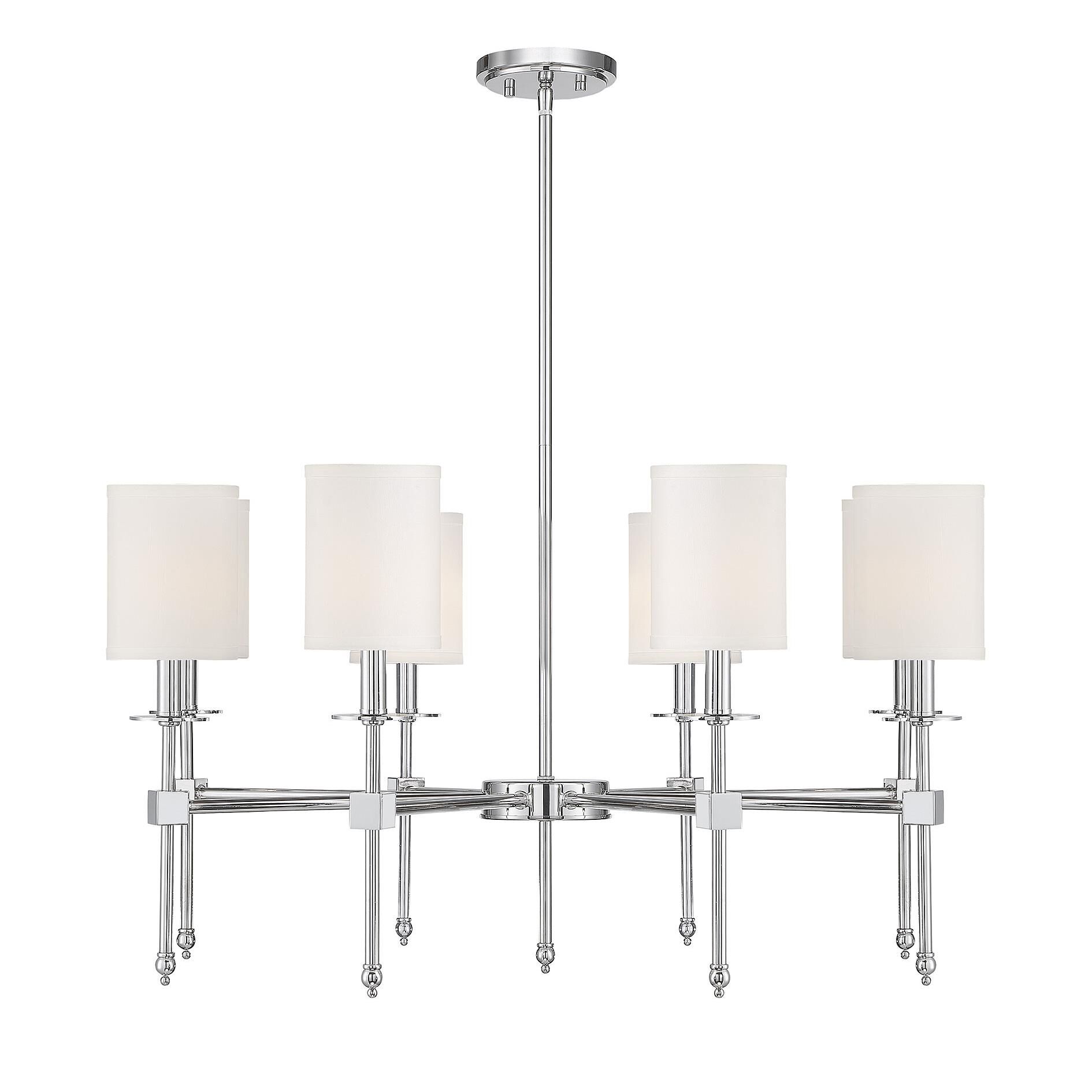 Chatham 34 Inch 8 Light Chandelier by Savoy House