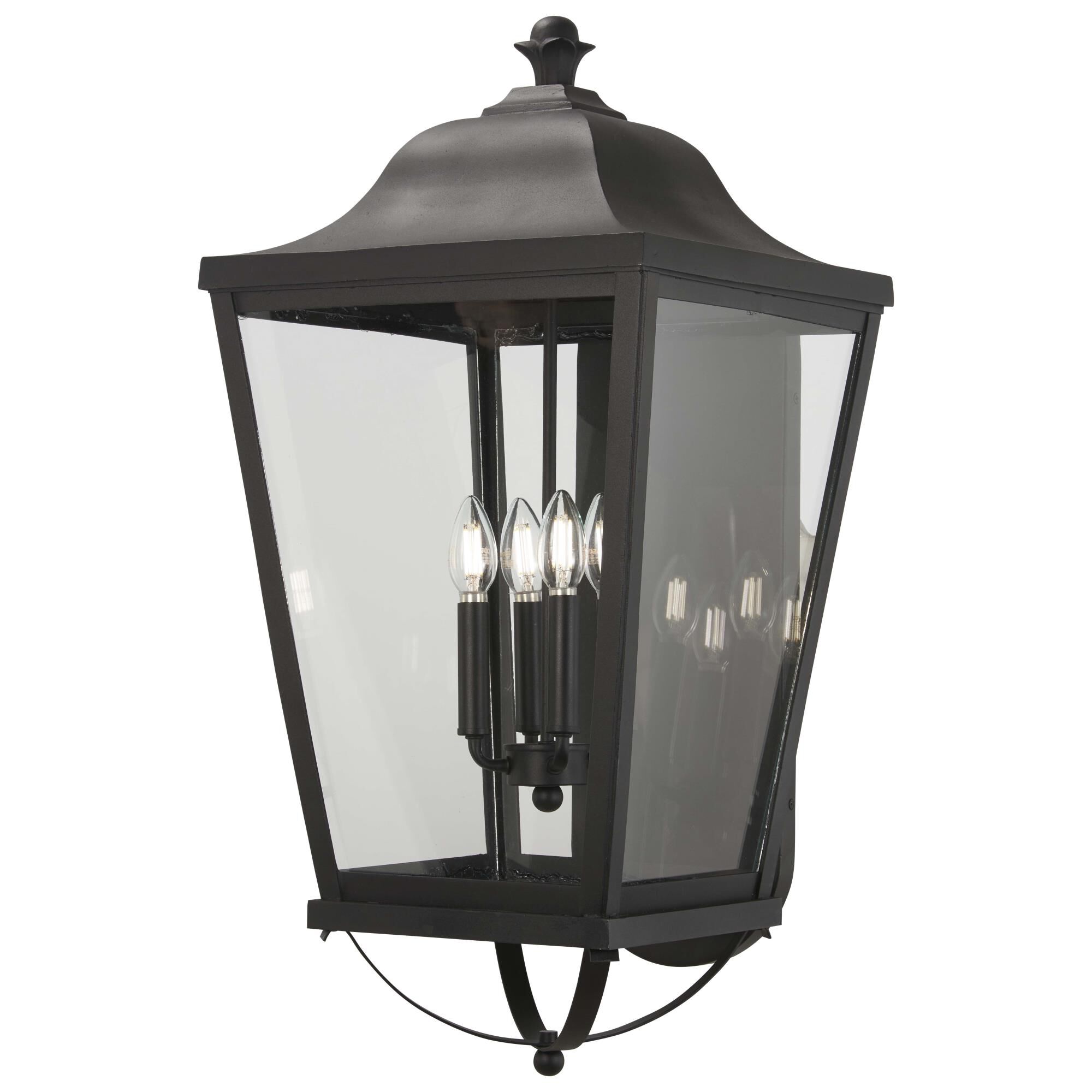 Savannah 29 Inch Tall 4 Light Outdoor Wall Light by Minka Lavery