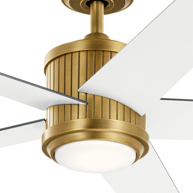 Brahm 56 Inch Ceiling Fan with Light Kit by Kichler