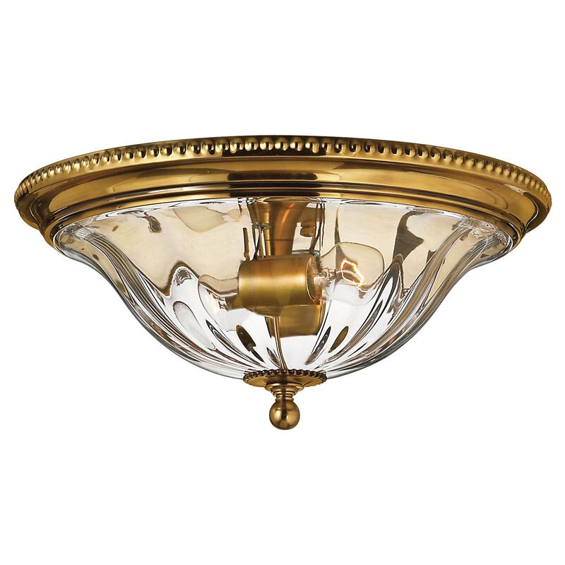 Cambridge 16 Inch 2 Light Flush Mount by Hinkley