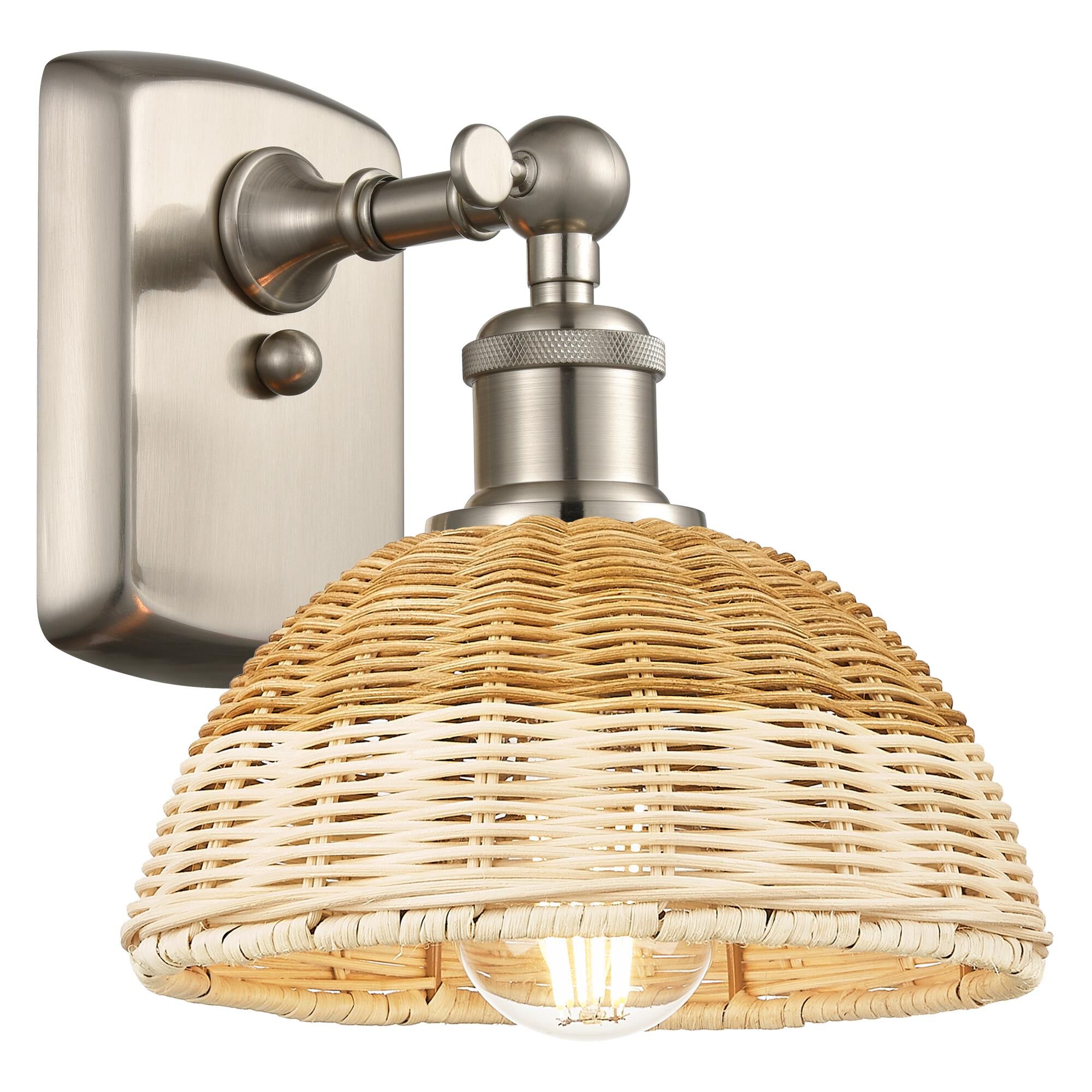Bruno Marashlian Bristol Natural II 8 Inch Wall Sconce by Innovations Lighting