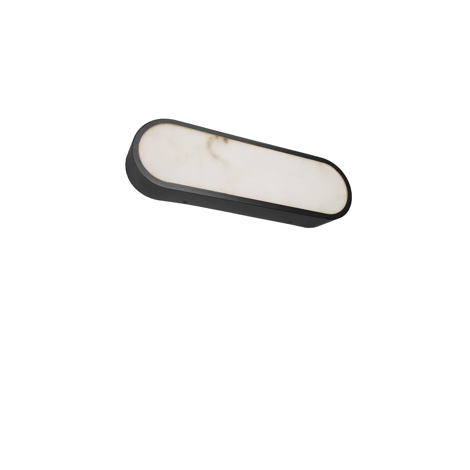 Shown in Matte Black finish and Alabaster shade