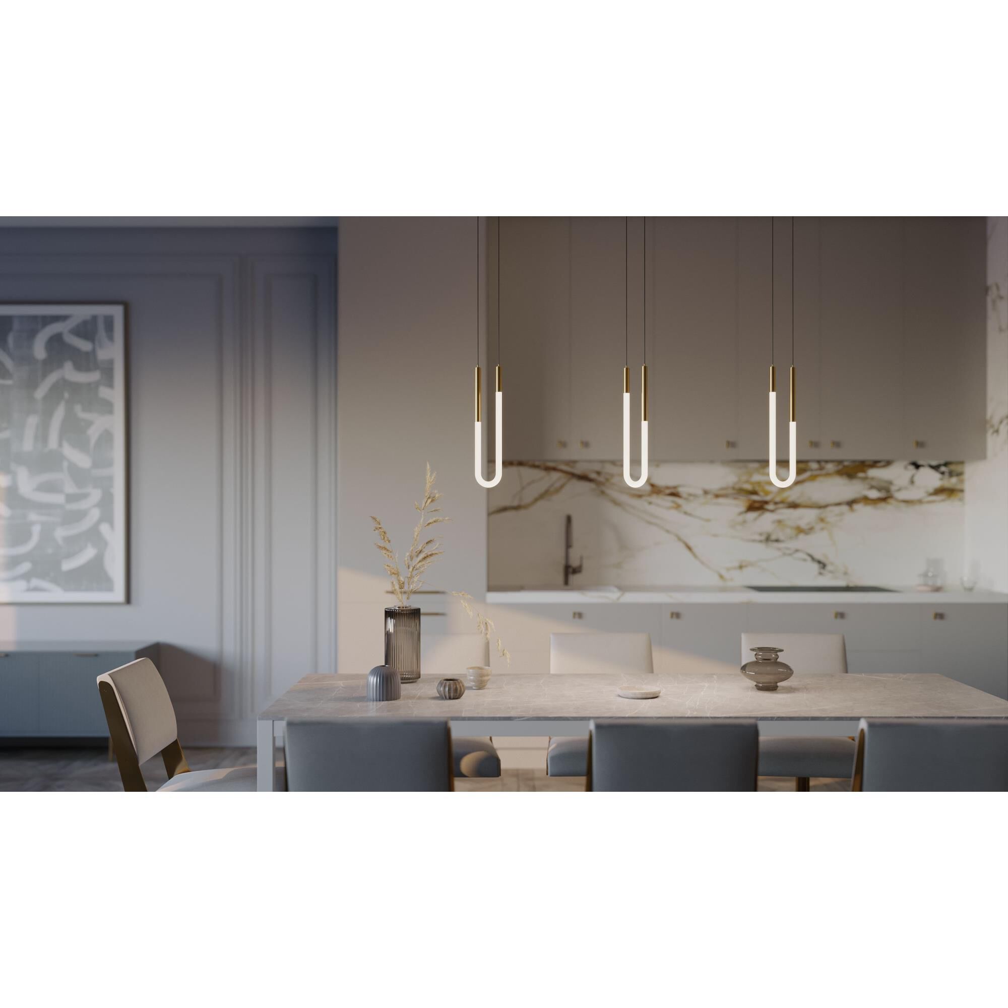 Adel 4 Inch Mini Pendant by AFX Inc