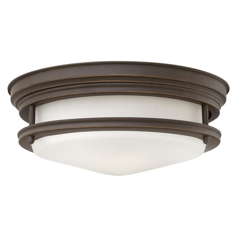 Hadley 12 Inch 2 Light Flush Mount by Hinkley