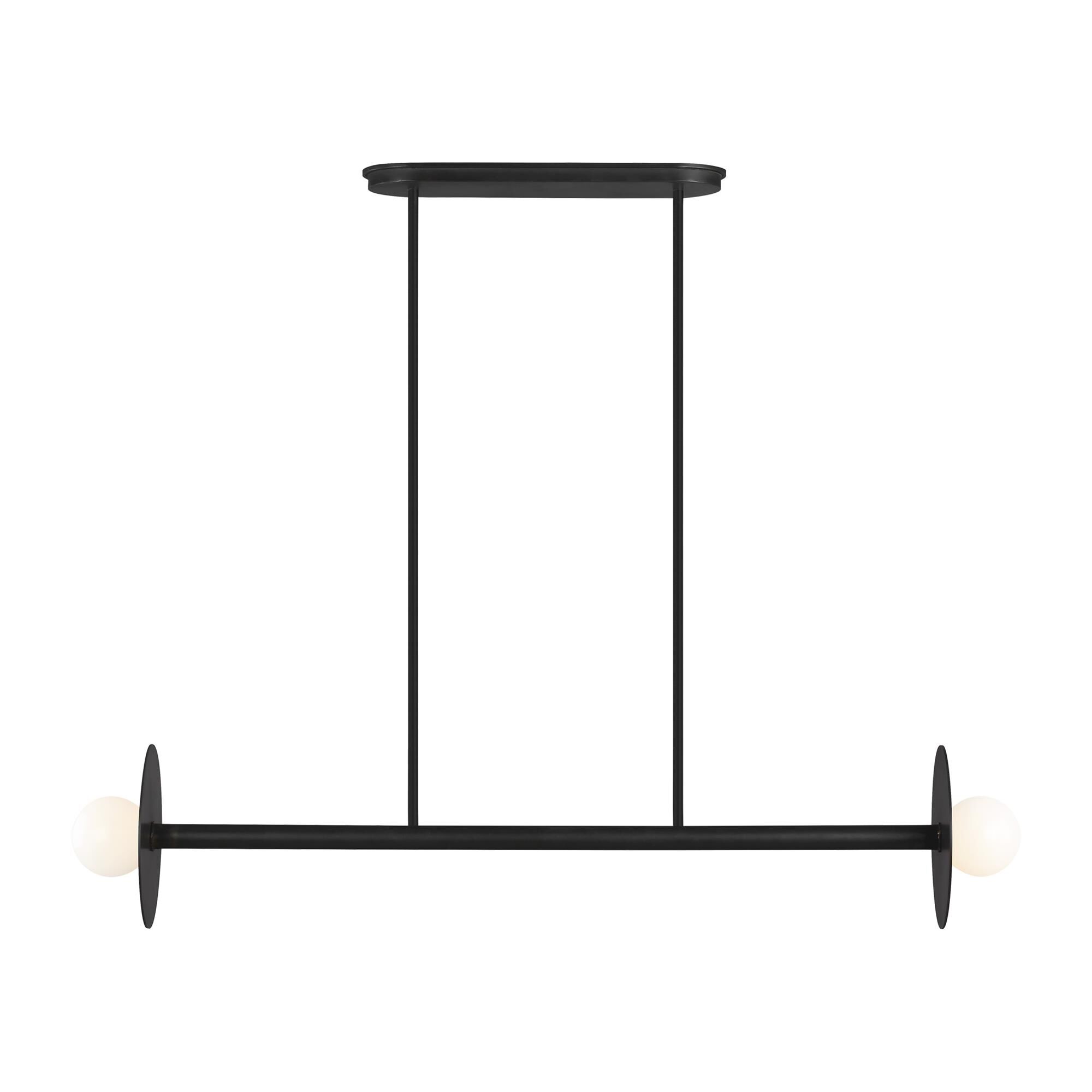 Shown in Midnight Black finish and Milk Whitesteel glass