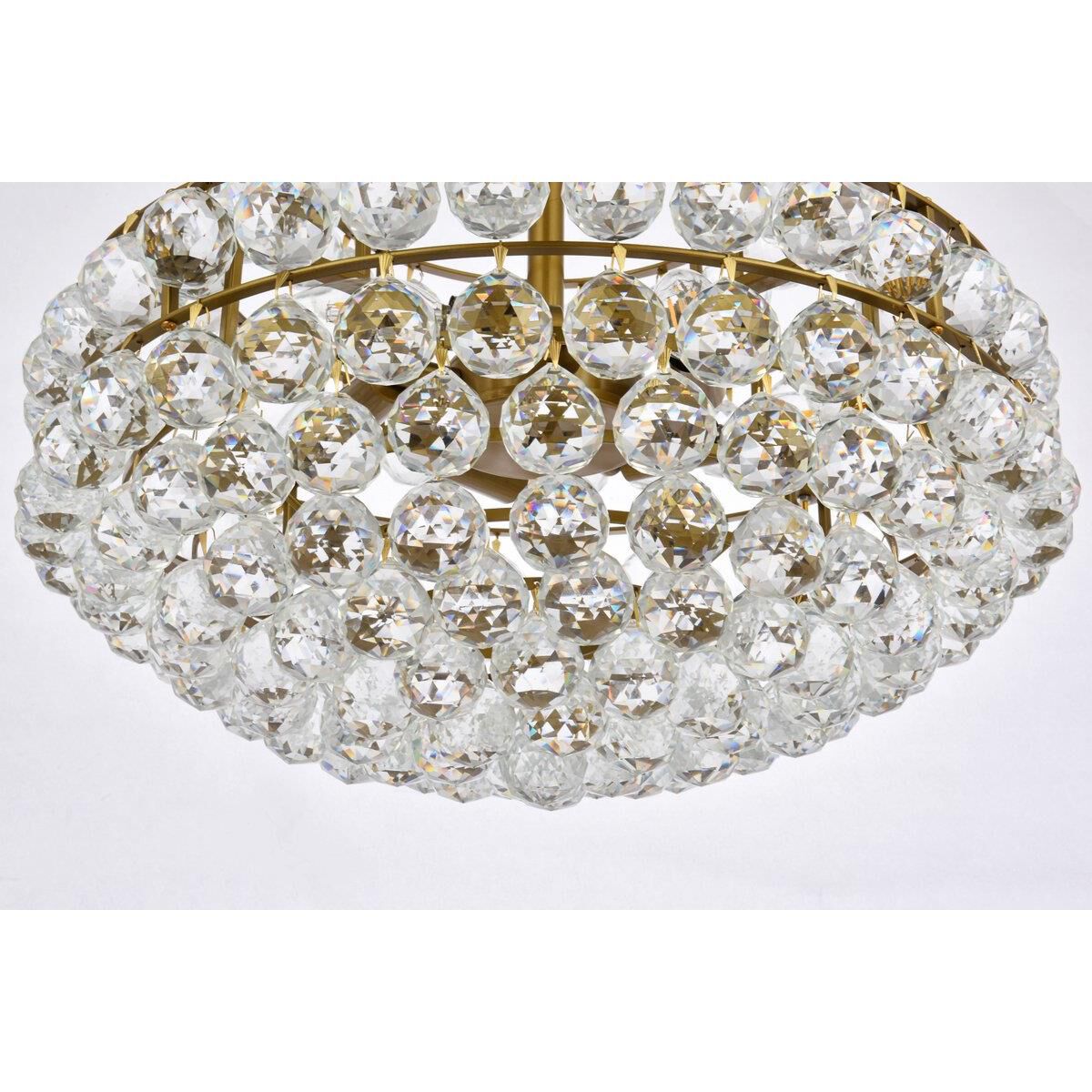 Savannah 20 Inch Large Pendant by Elegant Lighting