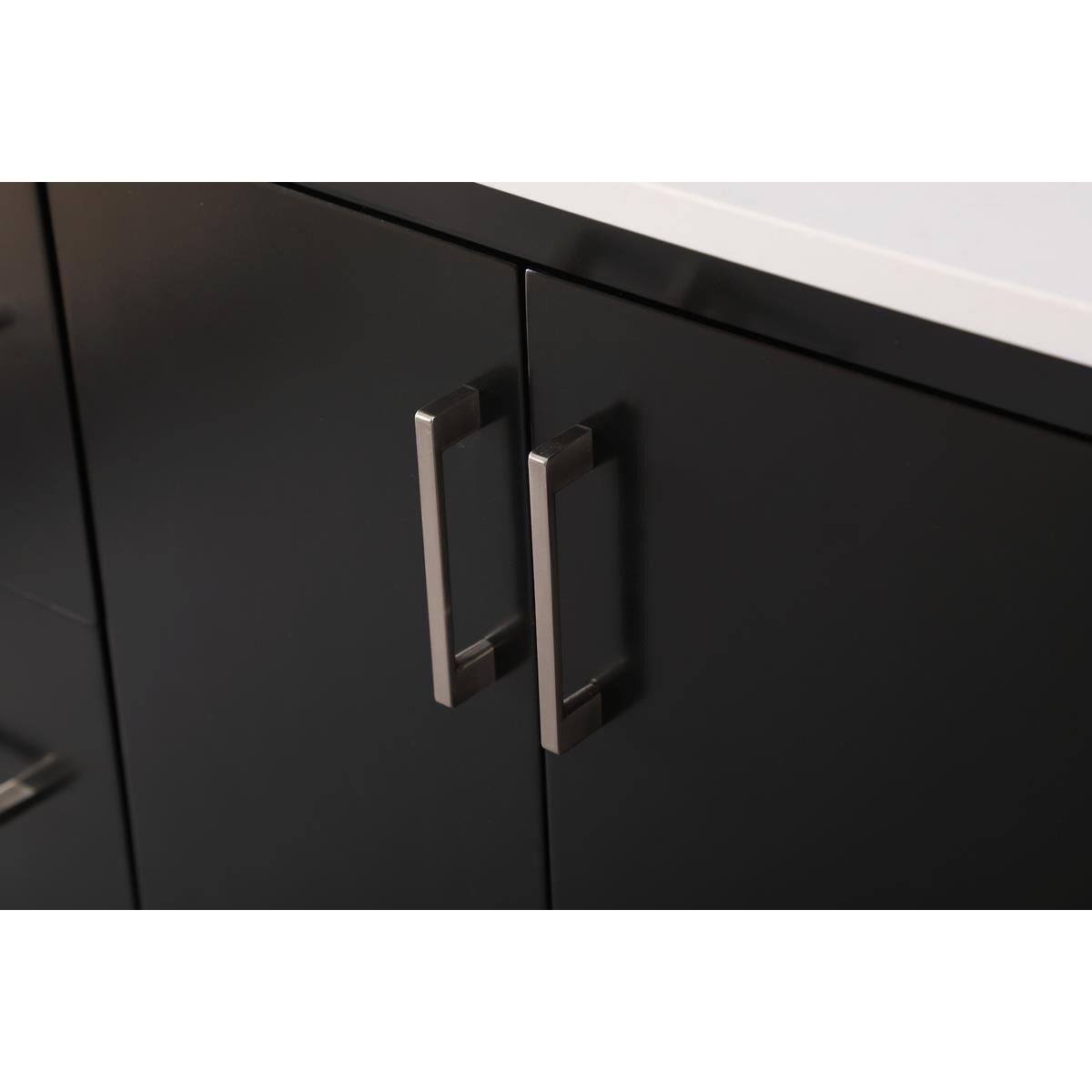 Shown in Black finish