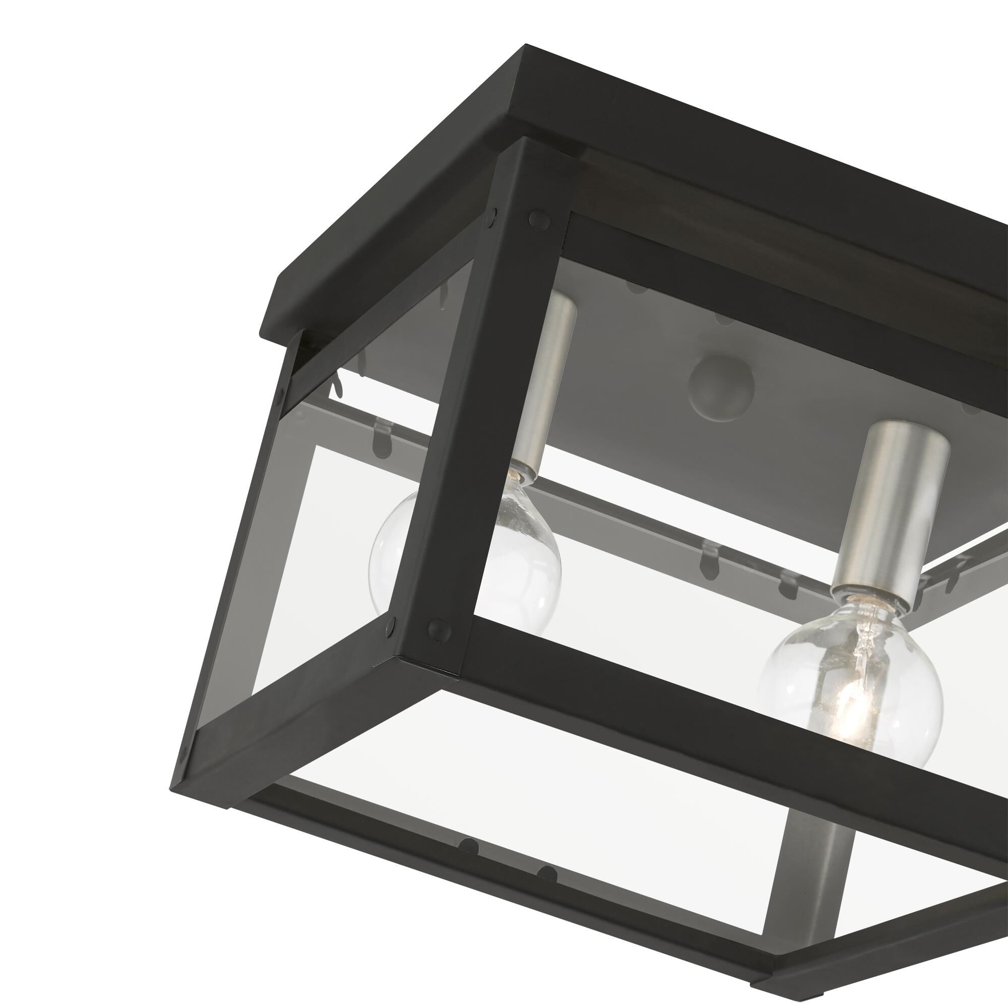 Milford 8 Inch 2 Light Flush Mount by Livex Lighting
