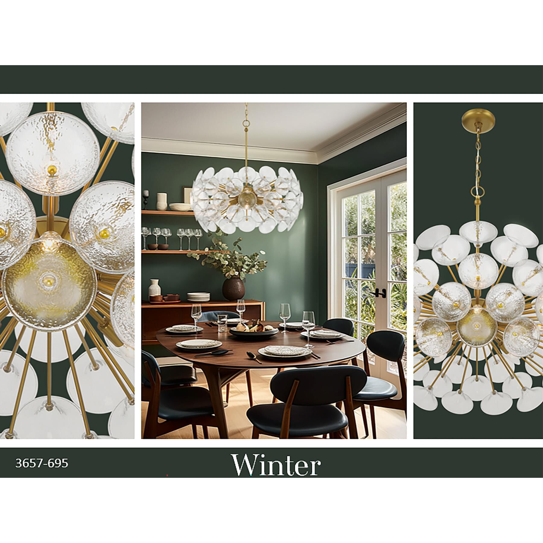 Winter 30 Inch Chandelier by Minka Lavery