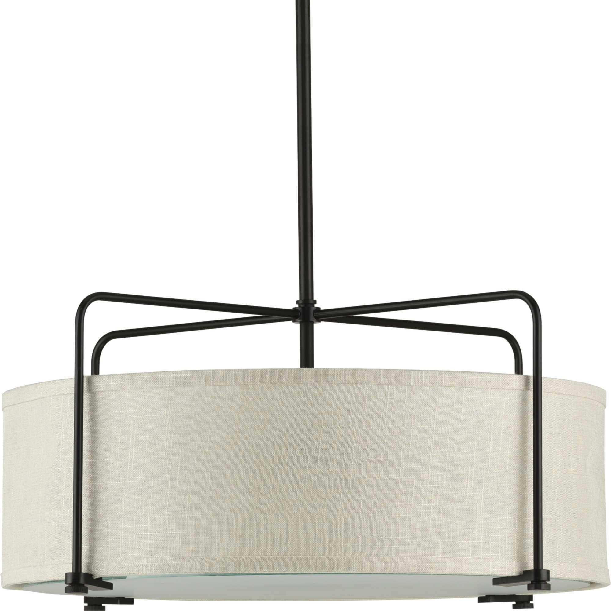 Kempsey 21 Inch 3 Light Semi Flush Mount by Progress Lighting